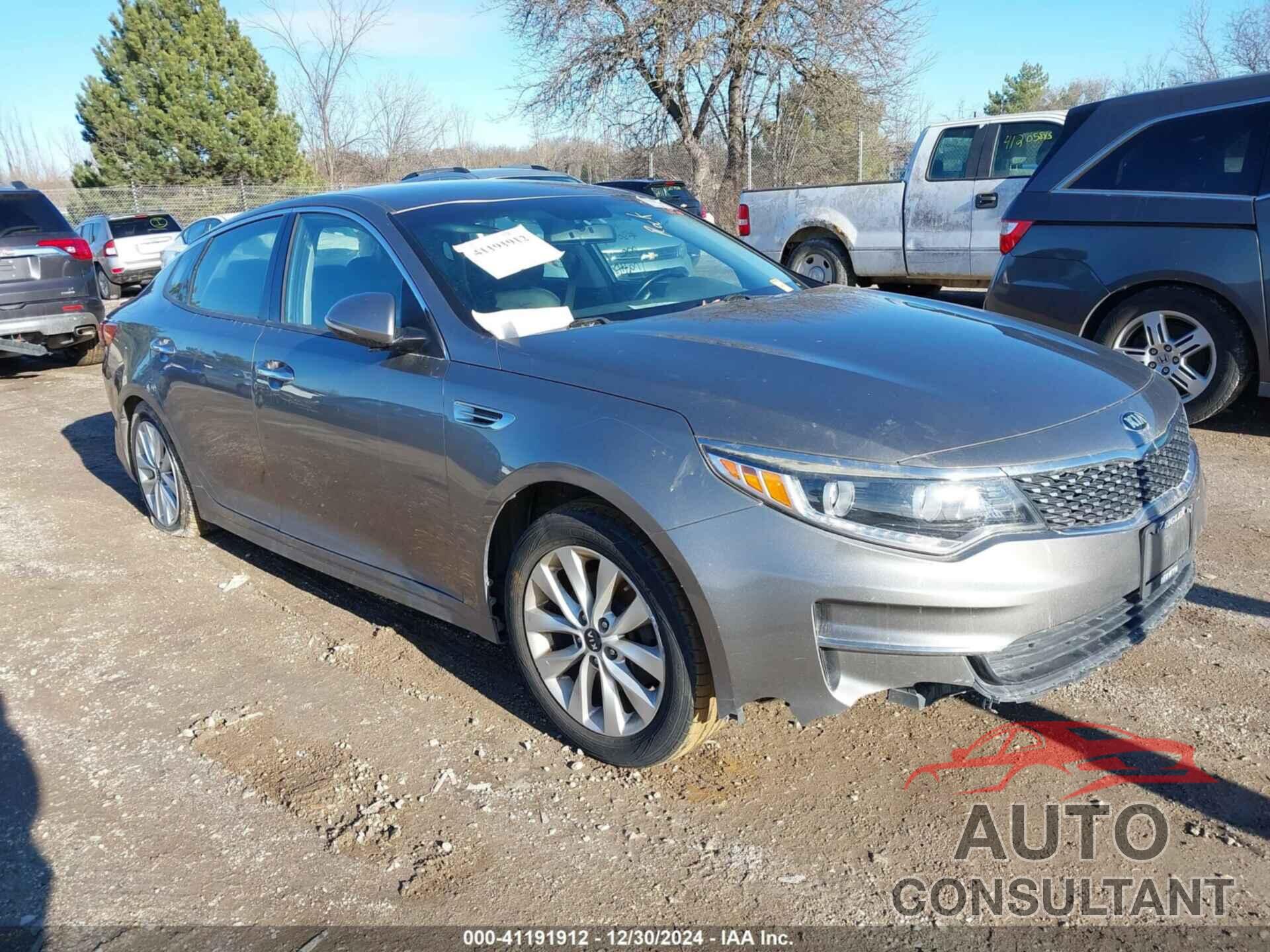 KIA OPTIMA 2016 - 5XXGU4L36GG098749