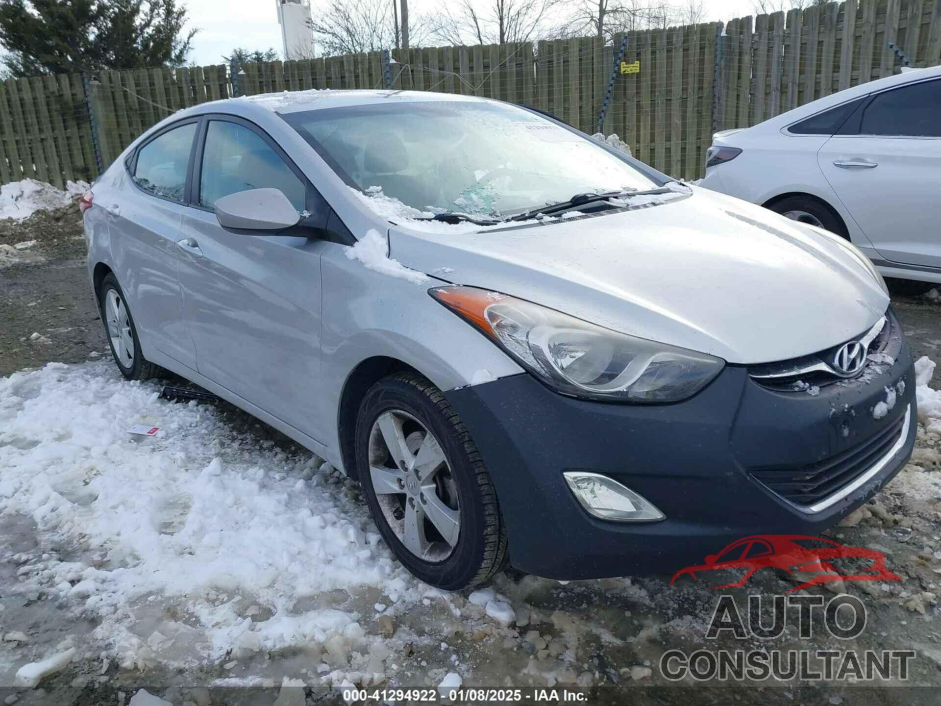 HYUNDAI ELANTRA 2013 - KMHDH4AE4DU582397