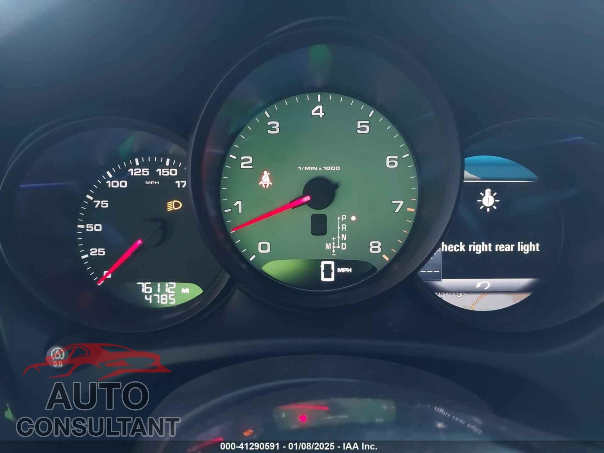 PORSCHE MACAN 2015 - WP1AB2A59FLB73932