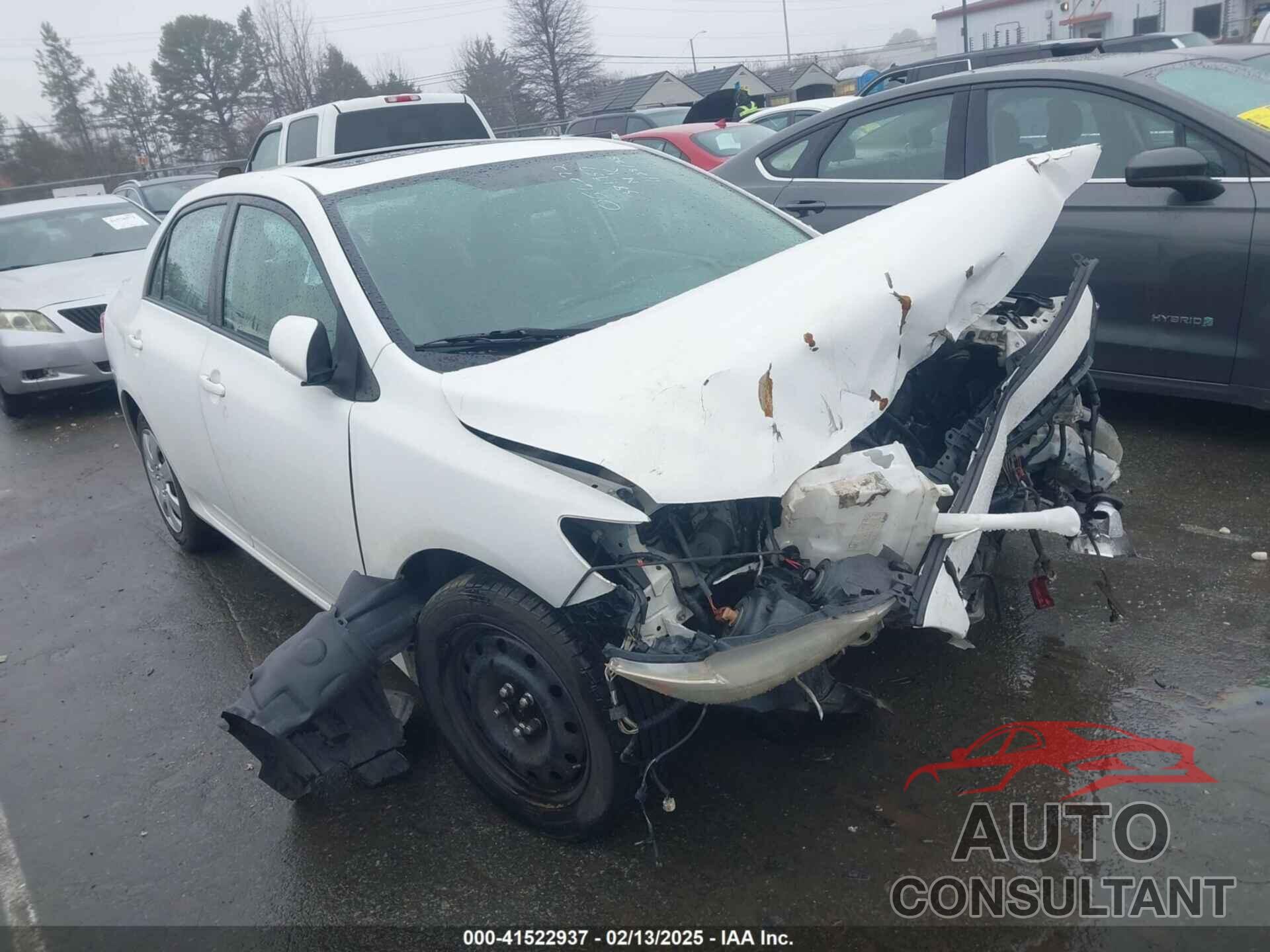 TOYOTA COROLLA 2009 - 2T1BU40EX9C056272