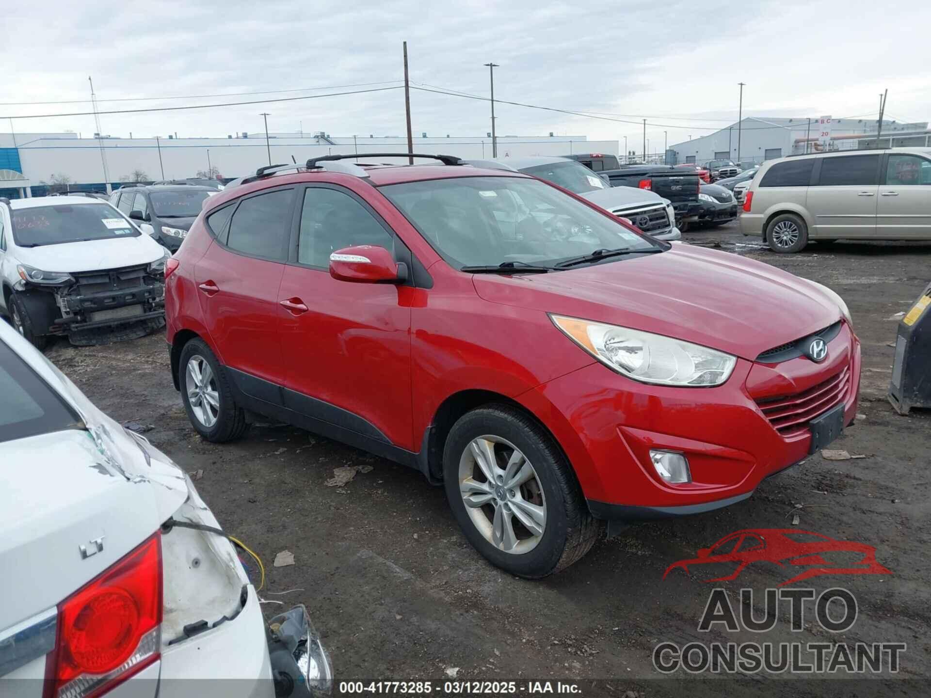HYUNDAI TUCSON 2013 - KM8JU3AC2DU774490