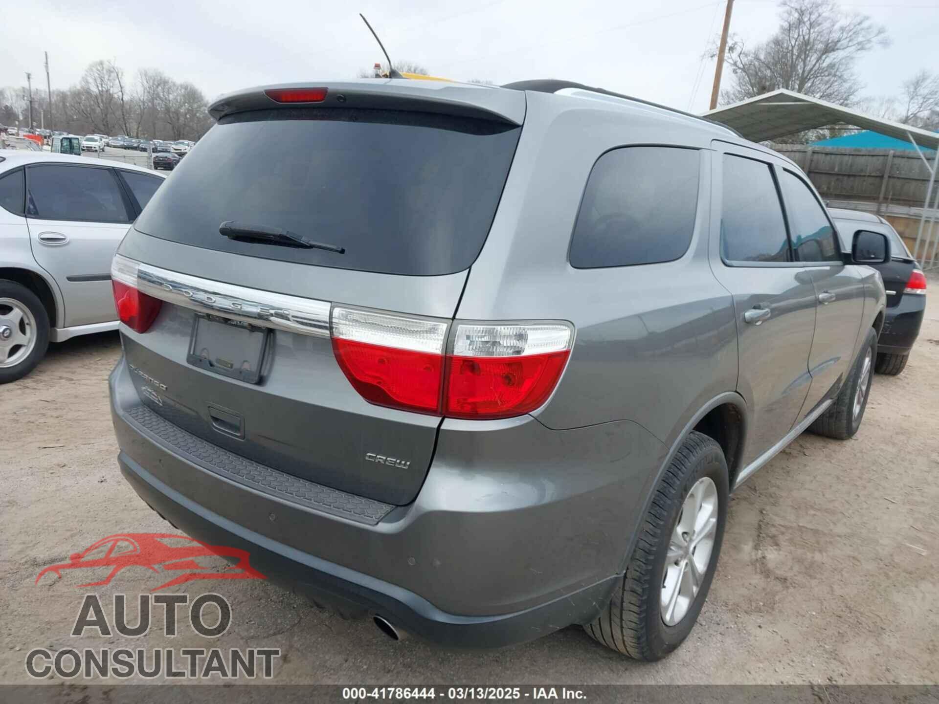 DODGE DURANGO 2012 - 1C4RDHDG8CC109035