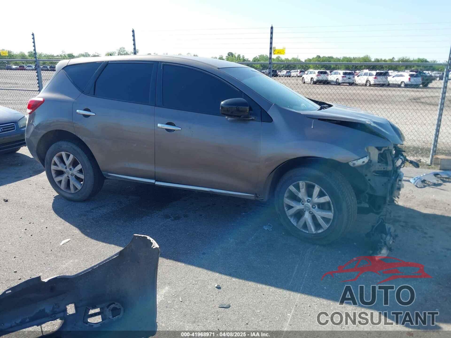 NISSAN MURANO 2013 - JN8AZ1MU8DW204307