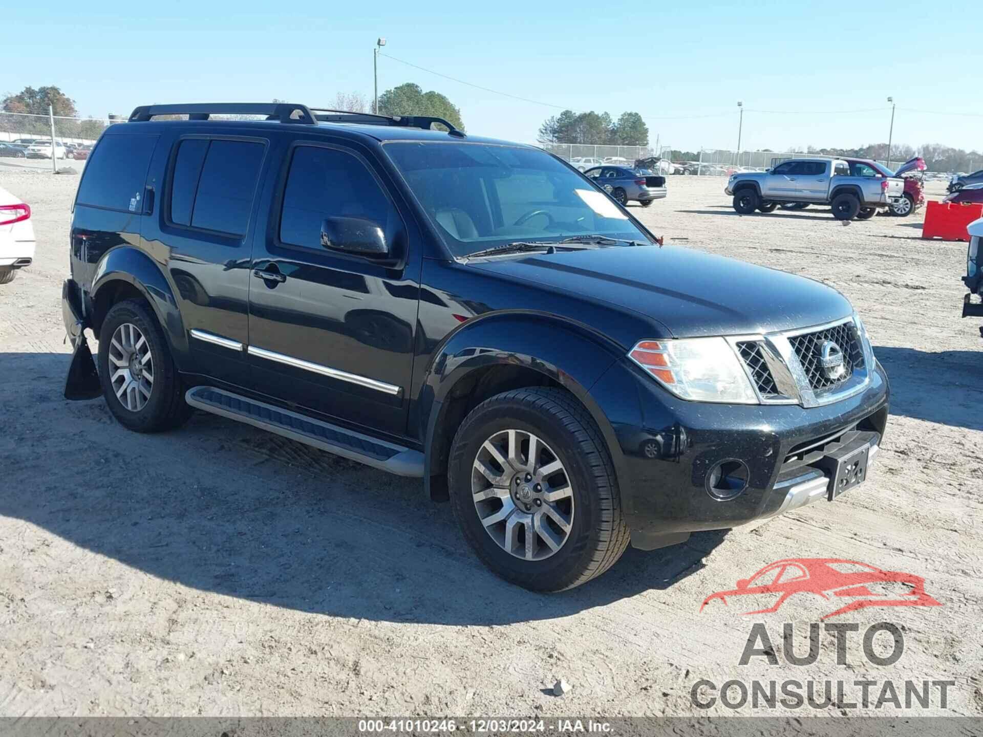 NISSAN PATHFINDER 2010 - 5N1AR1NB0AC624242