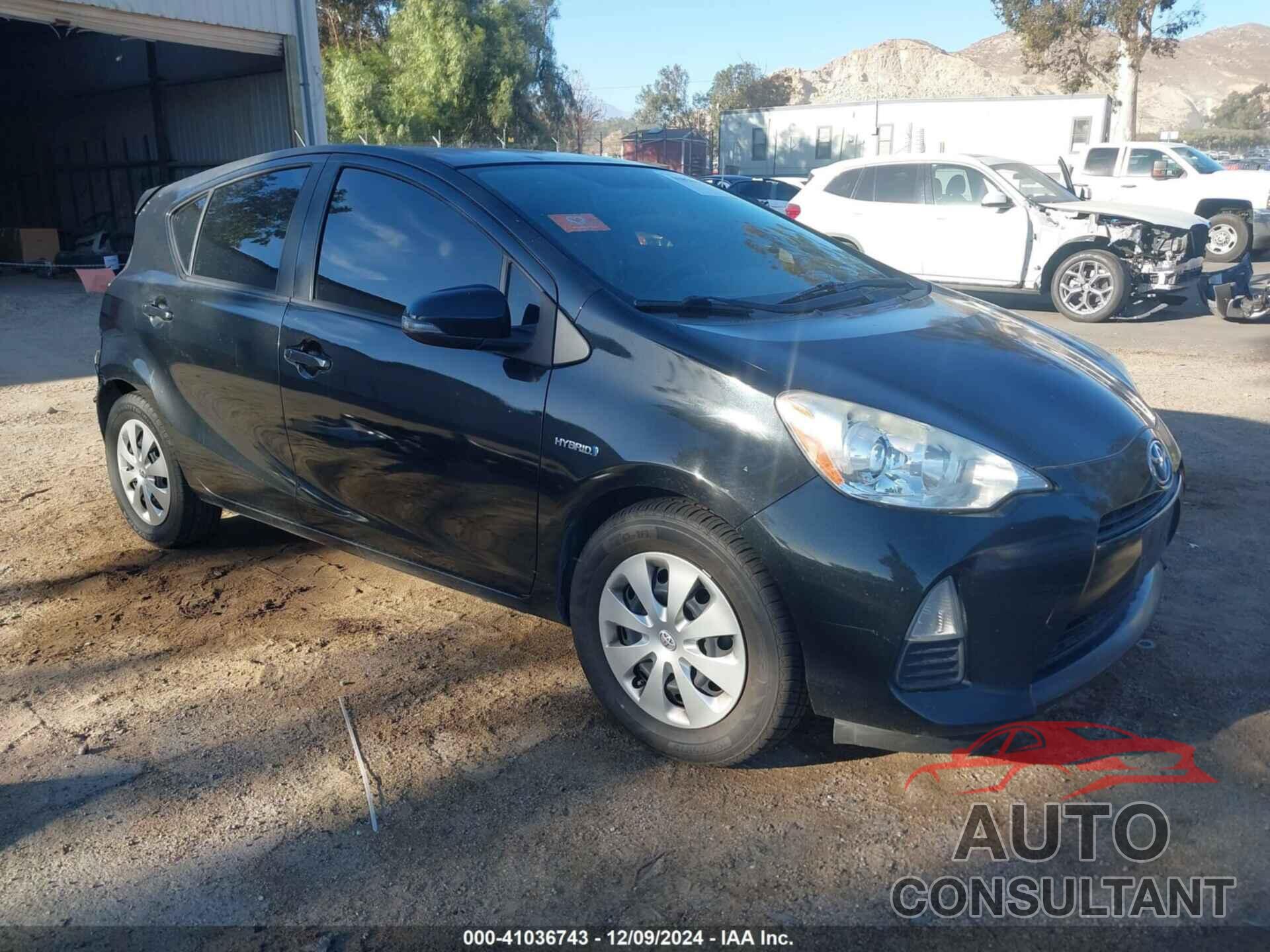 TOYOTA PRIUS C 2014 - JTDKDTB31E1569981