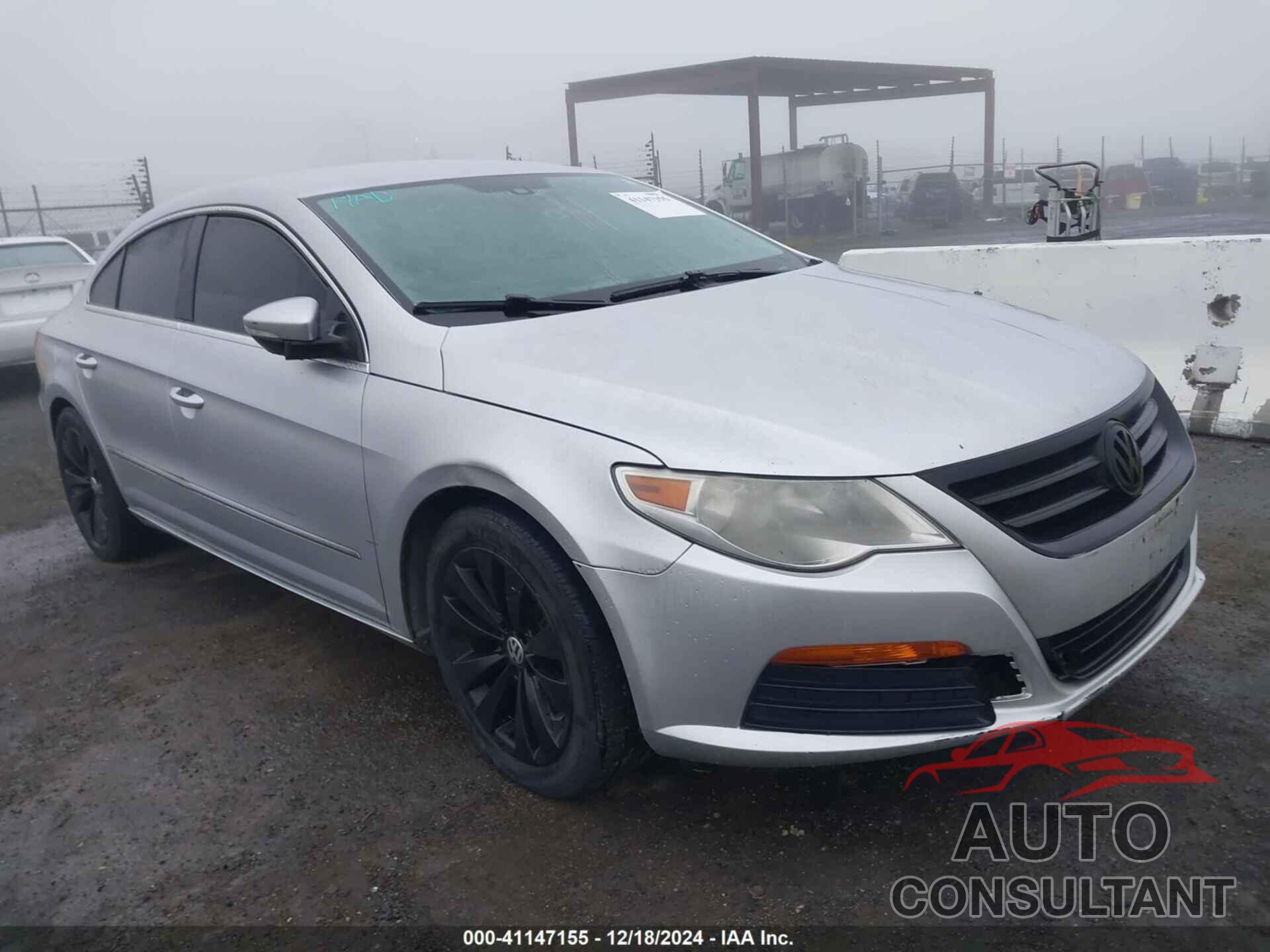 VOLKSWAGEN CC 2011 - WVWMP7AN6BE730422