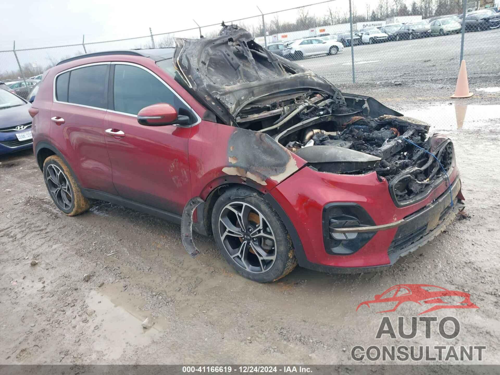 KIA SPORTAGE 2020 - KNDPR3A6XL7665217