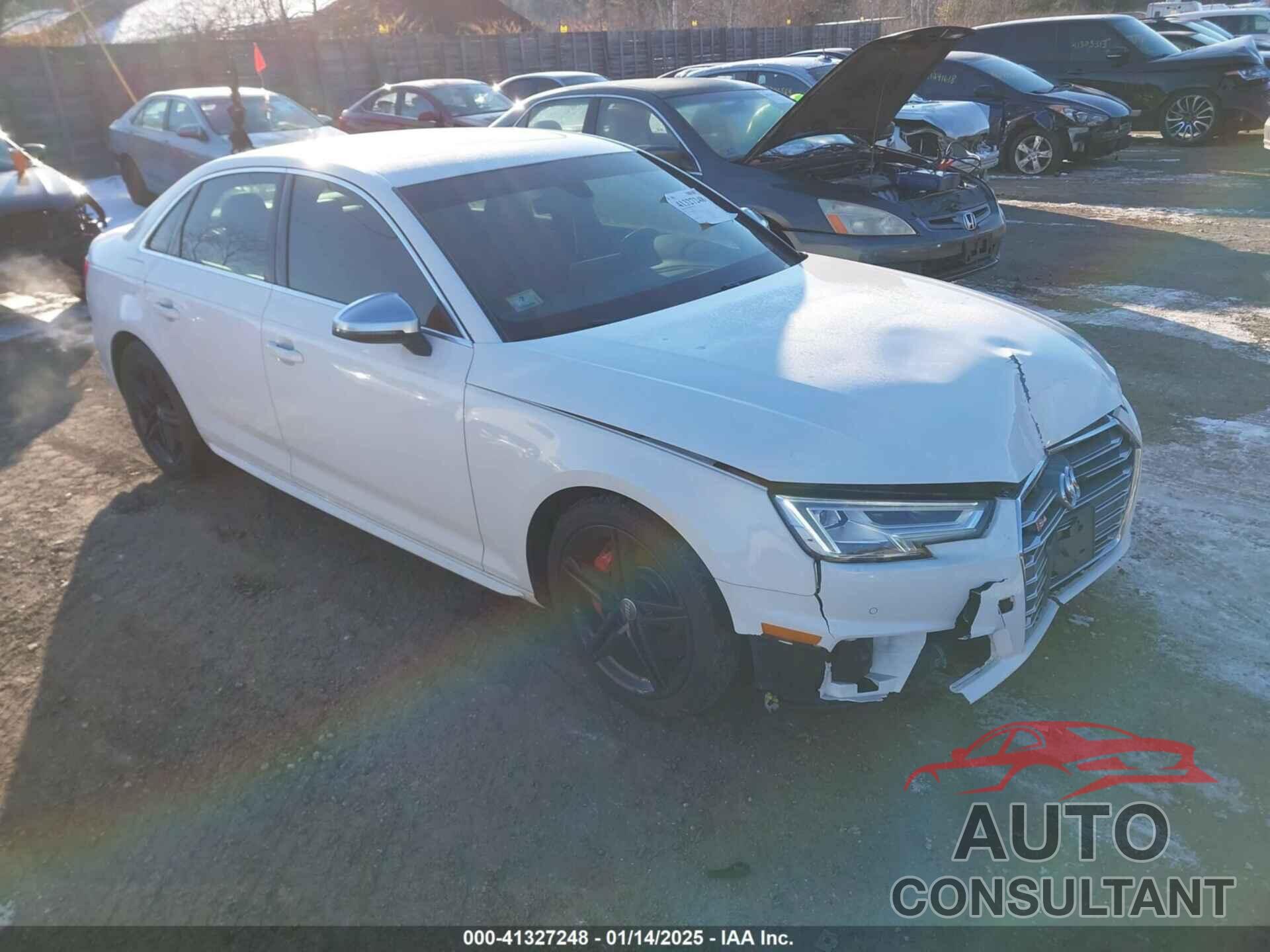 AUDI S4 2019 - WAUB4AF46KA042437