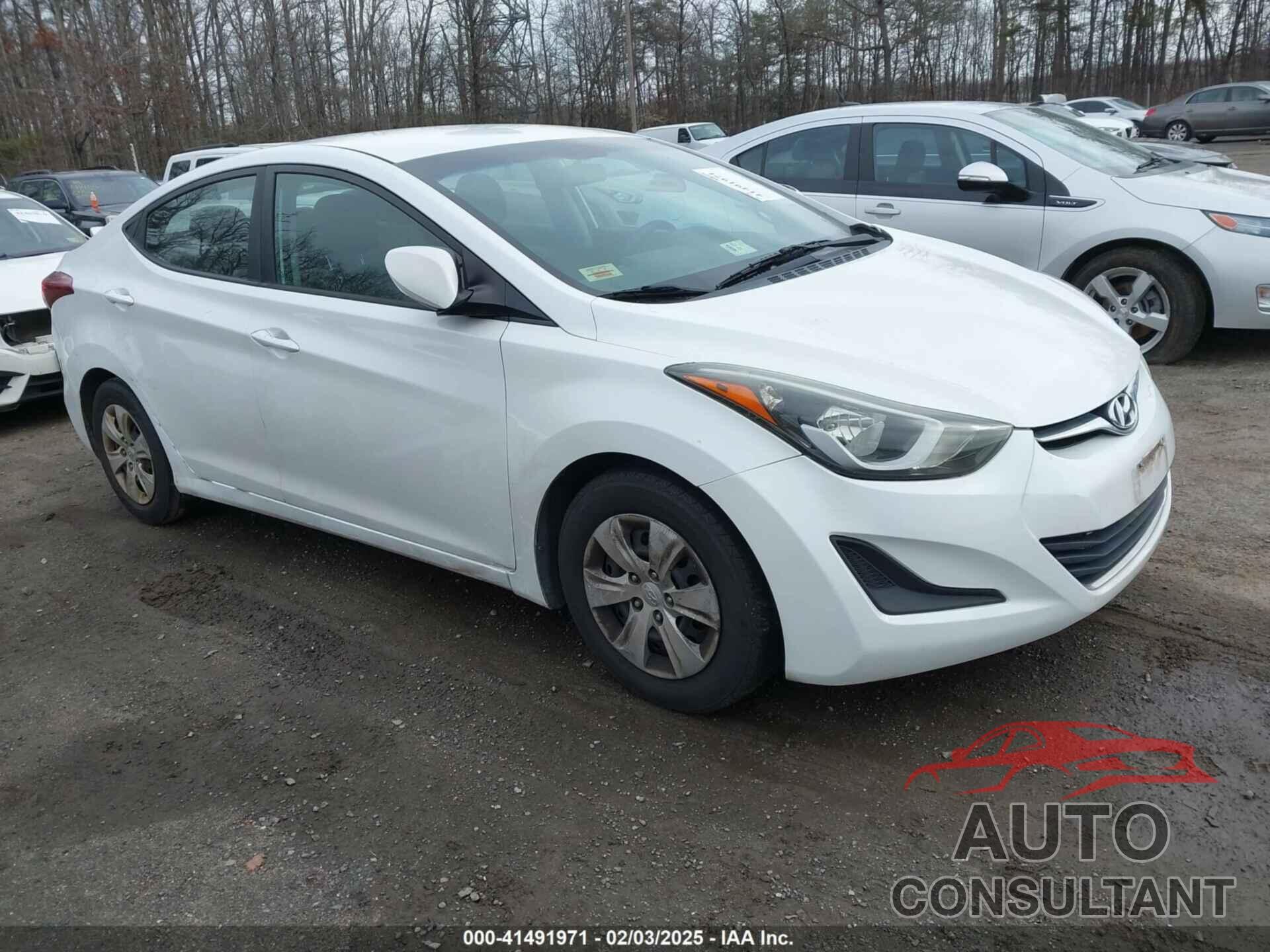 HYUNDAI ELANTRA 2016 - 5NPDH4AE7GH677460