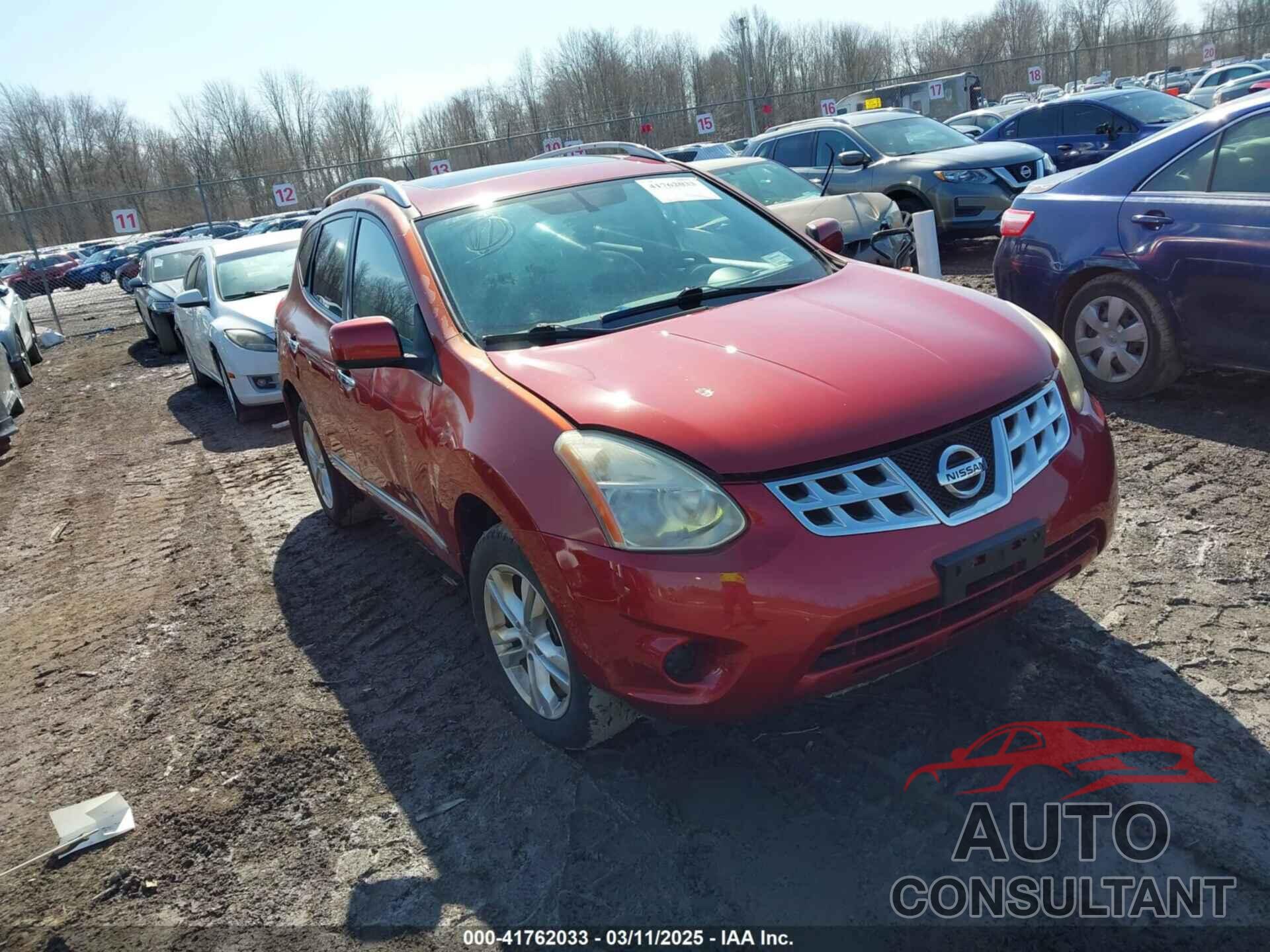 NISSAN ROGUE 2012 - JN8AS5MV6CW414522