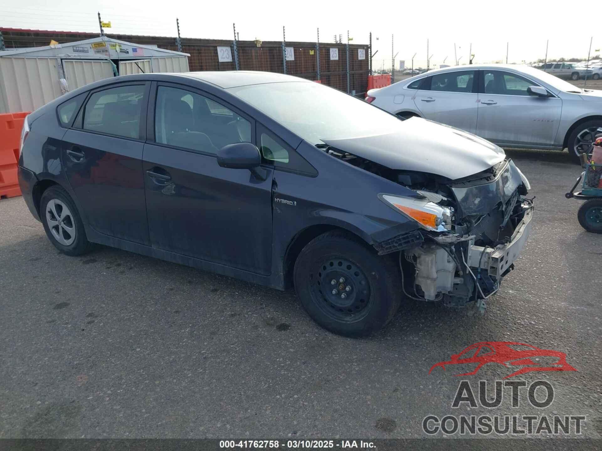 TOYOTA PRIUS 2012 - JTDKN3DU3C1551921