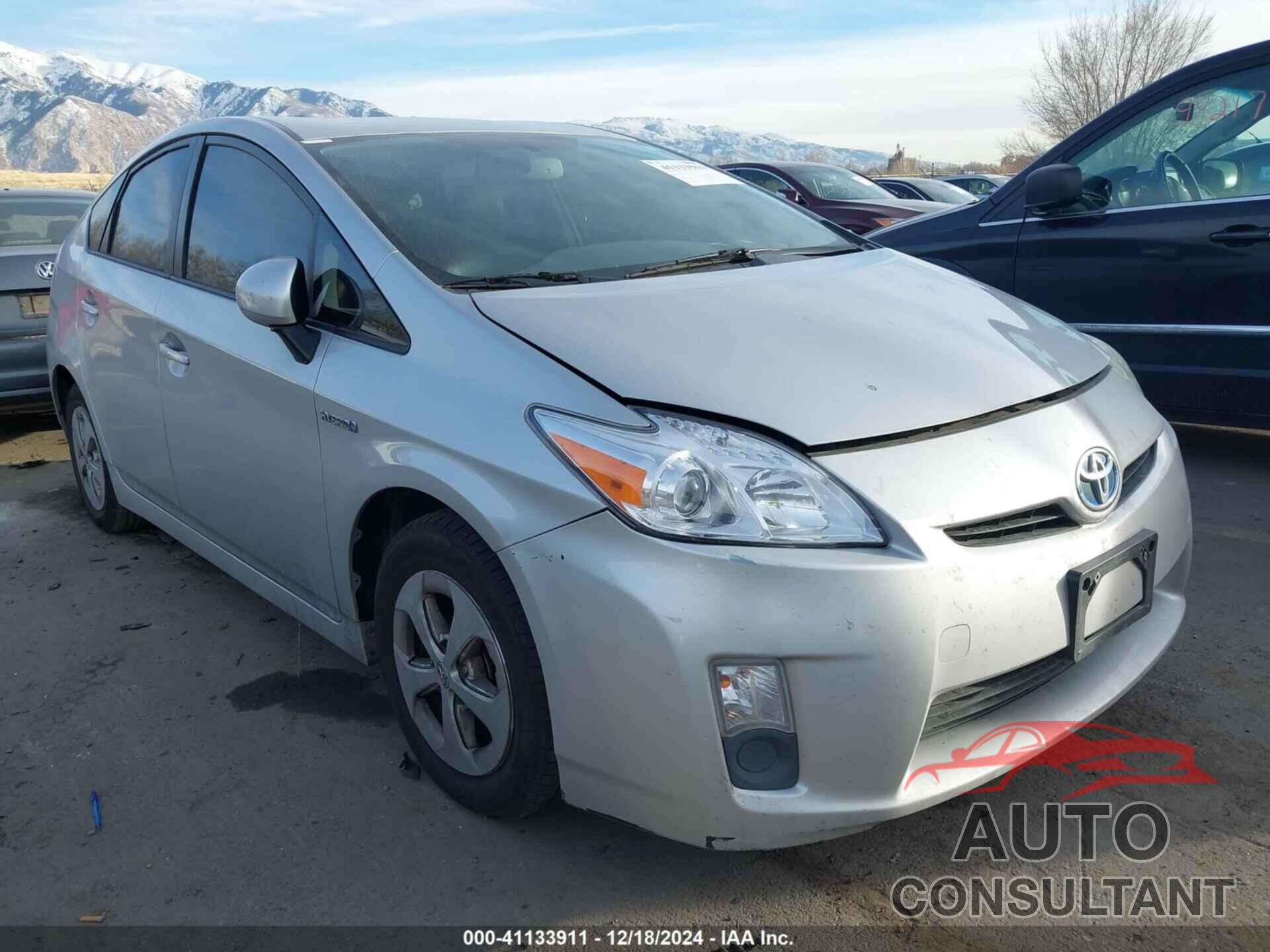 TOYOTA PRIUS 2010 - JTDKN3DU8A0010222