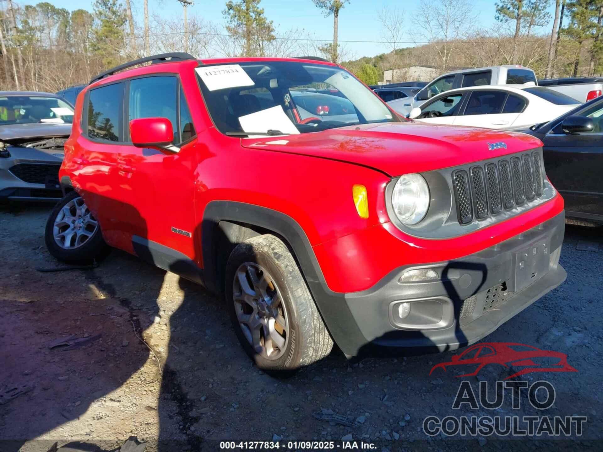 JEEP RENEGADE 2017 - ZACCJABB0HPE53667