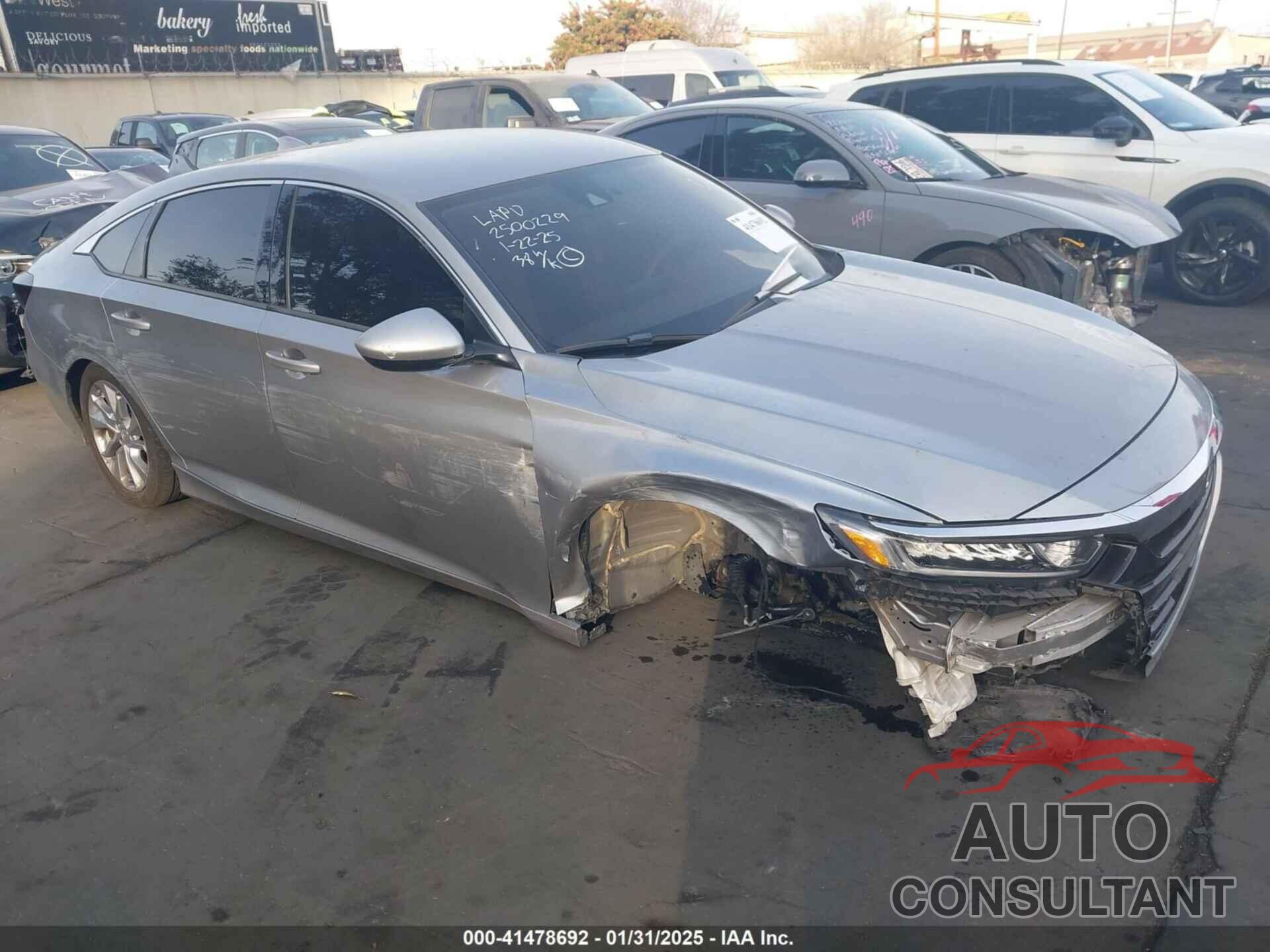 HONDA ACCORD 2018 - 1HGCV1F14JA138755