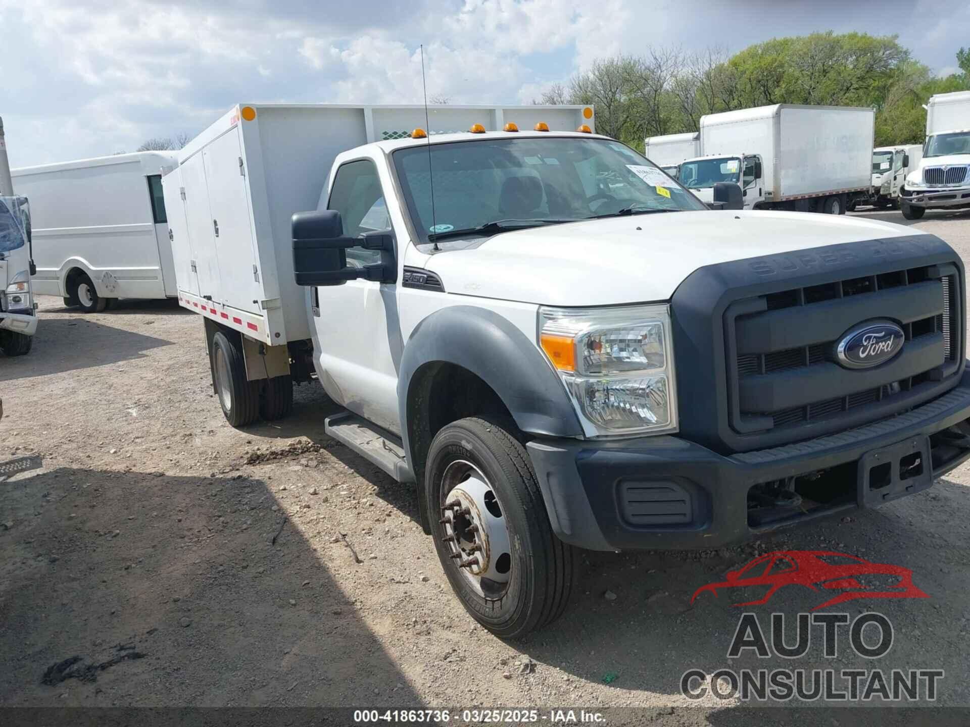 FORD F-450 CHASSIS 2012 - 1FDUF4GY8CEB70547