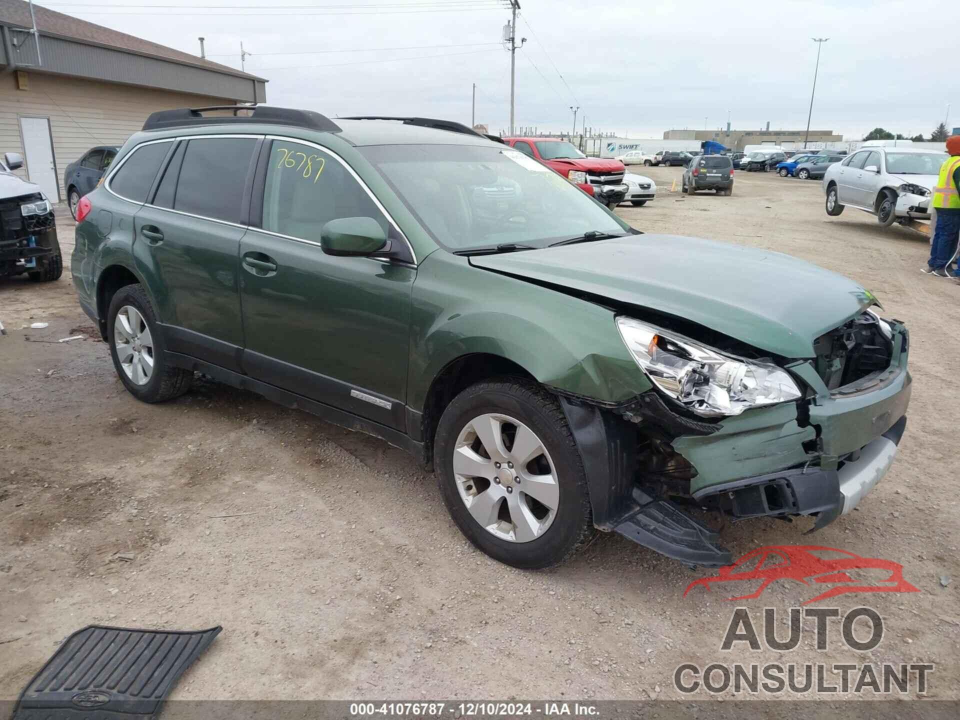 SUBARU OUTBACK 2011 - 4S4BRCCC0B3429903