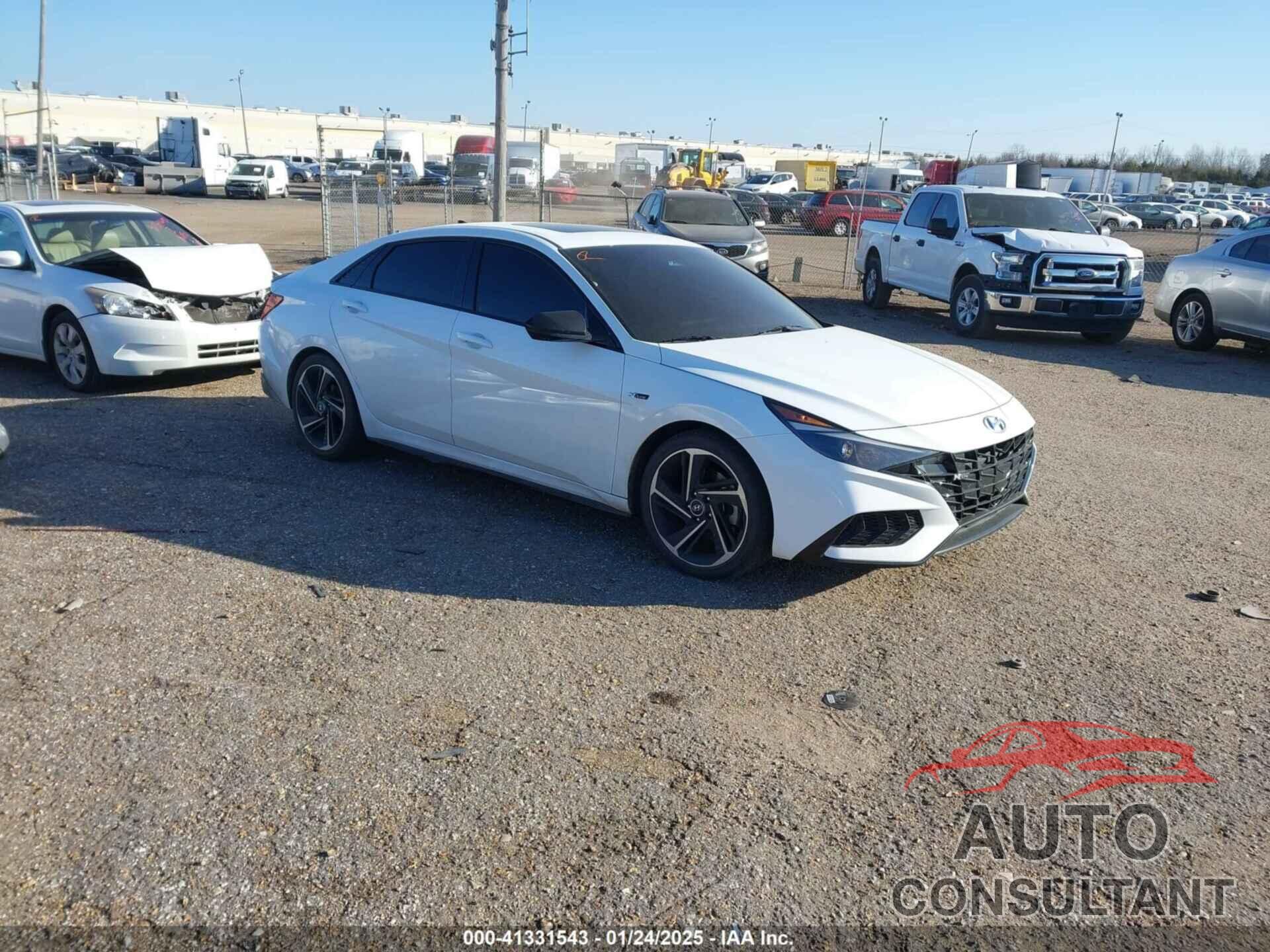 HYUNDAI ELANTRA 2023 - KMHLR4ASXPU546560