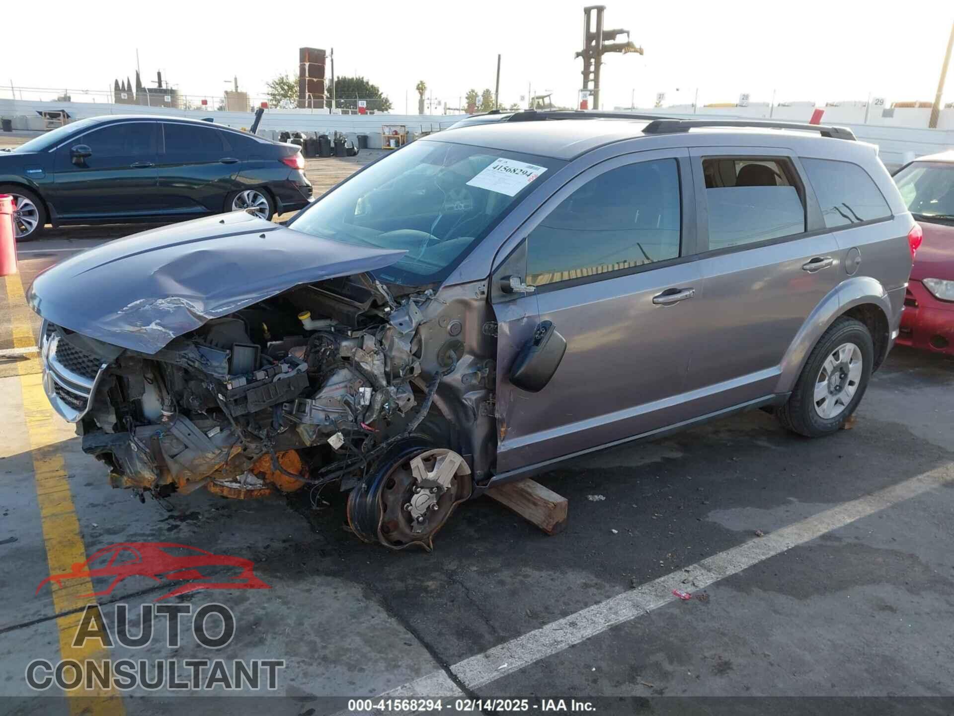 DODGE JOURNEY 2012 - 3C4PDCAB9CT265432