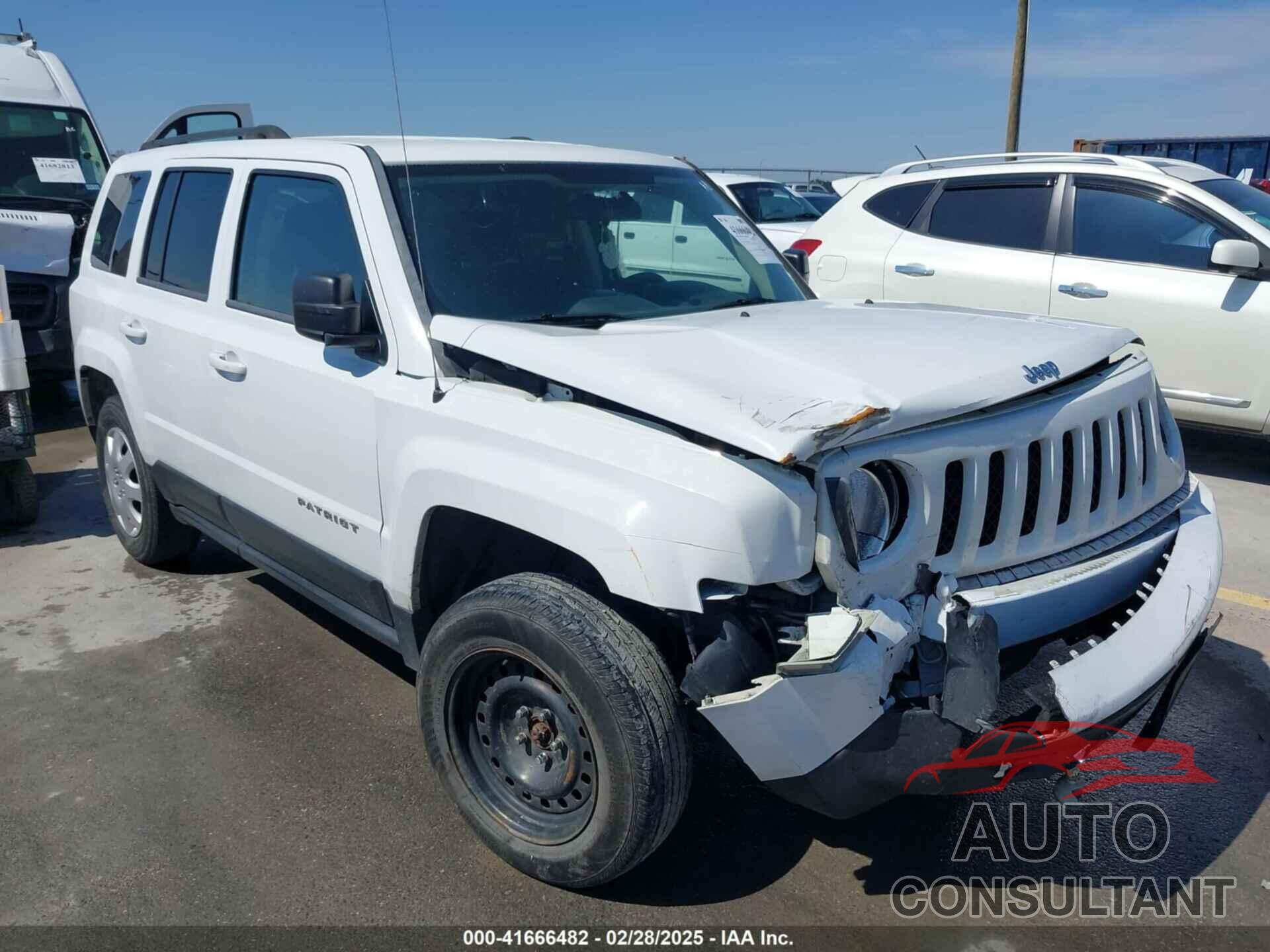 JEEP PATRIOT 2012 - 1C4NJPBAXCD542365