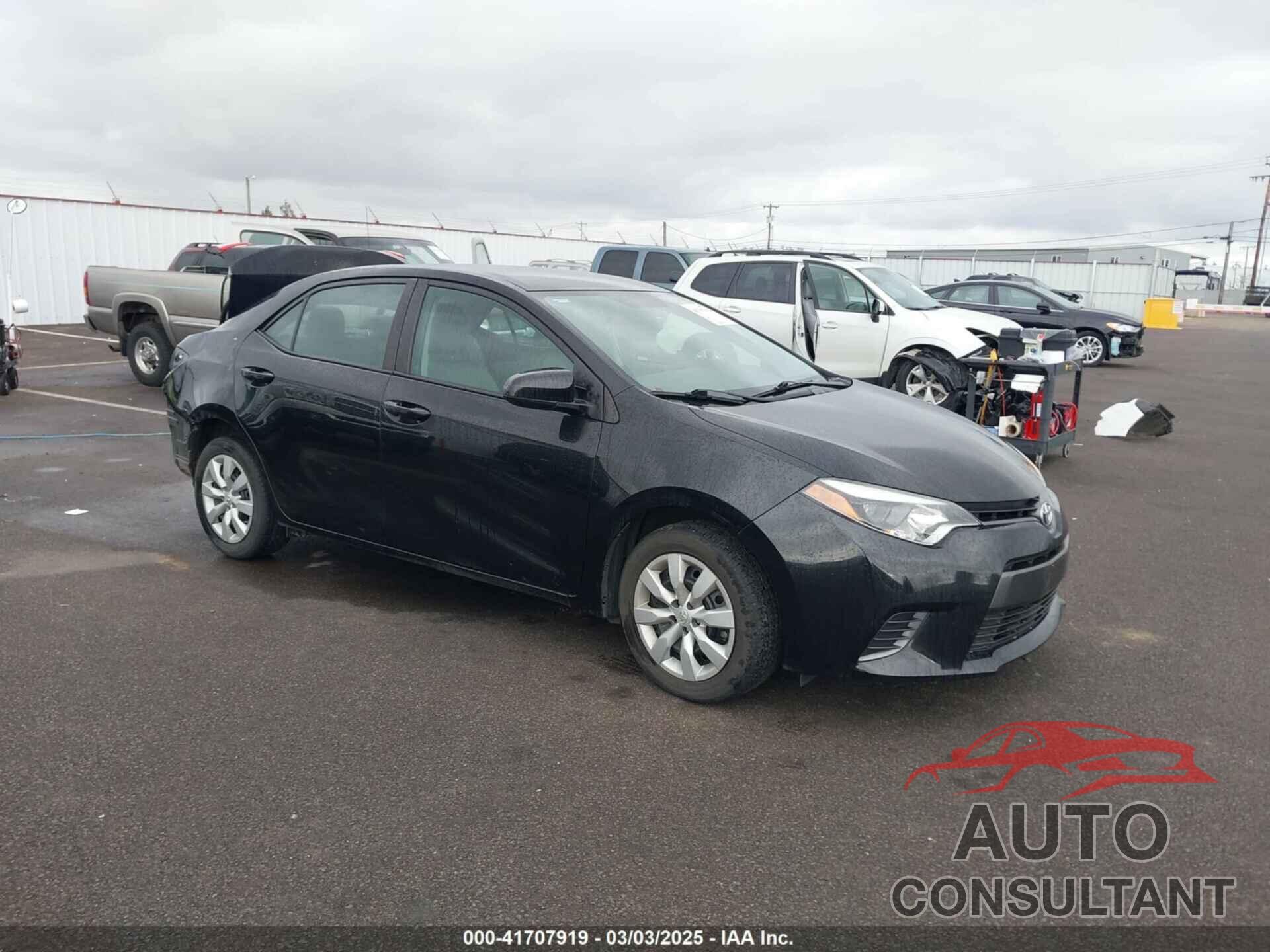 TOYOTA COROLLA 2016 - 2T1BURHEXGC600137