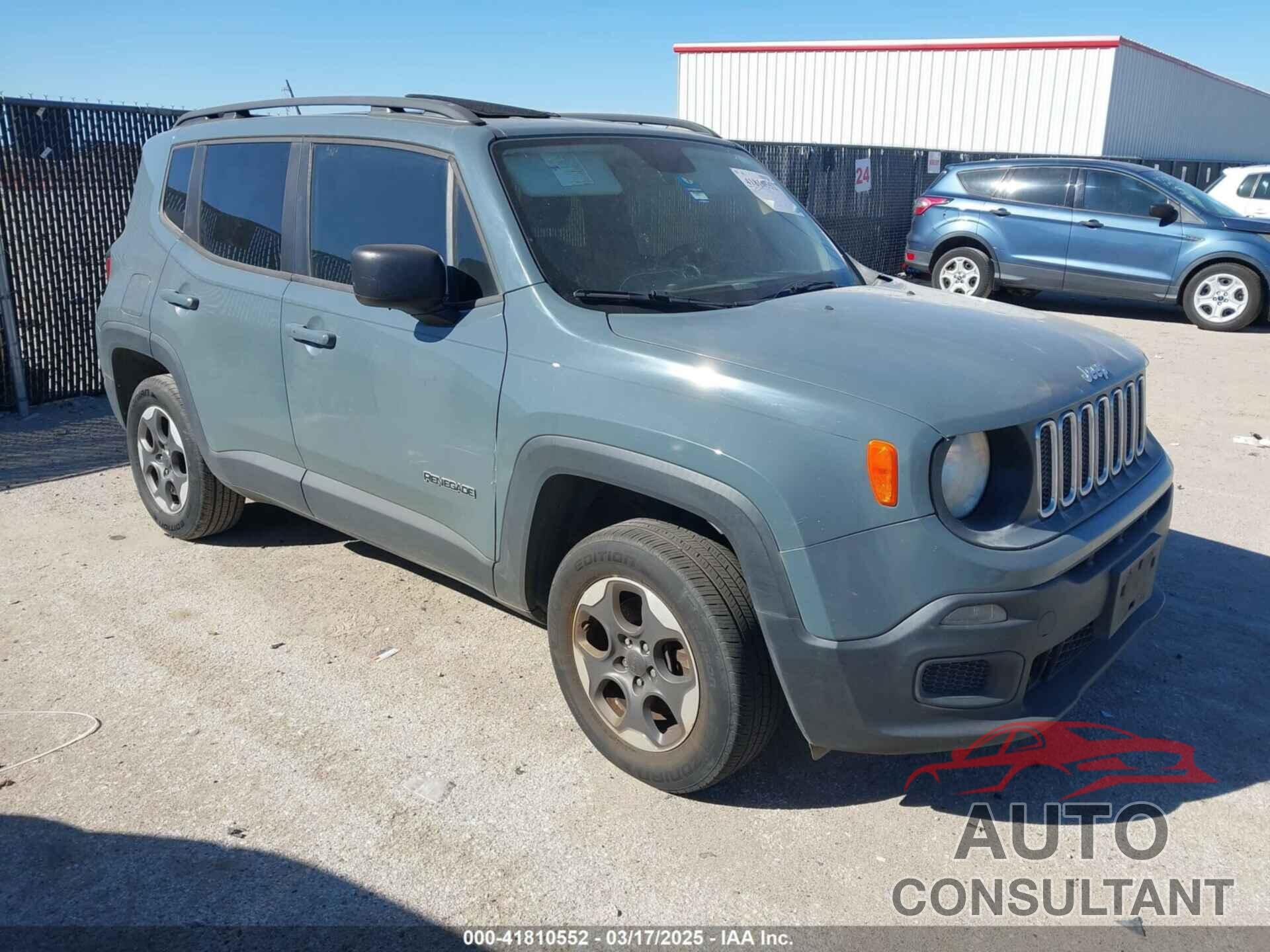 JEEP RENEGADE 2017 - ZACCJBAB5HPE58208