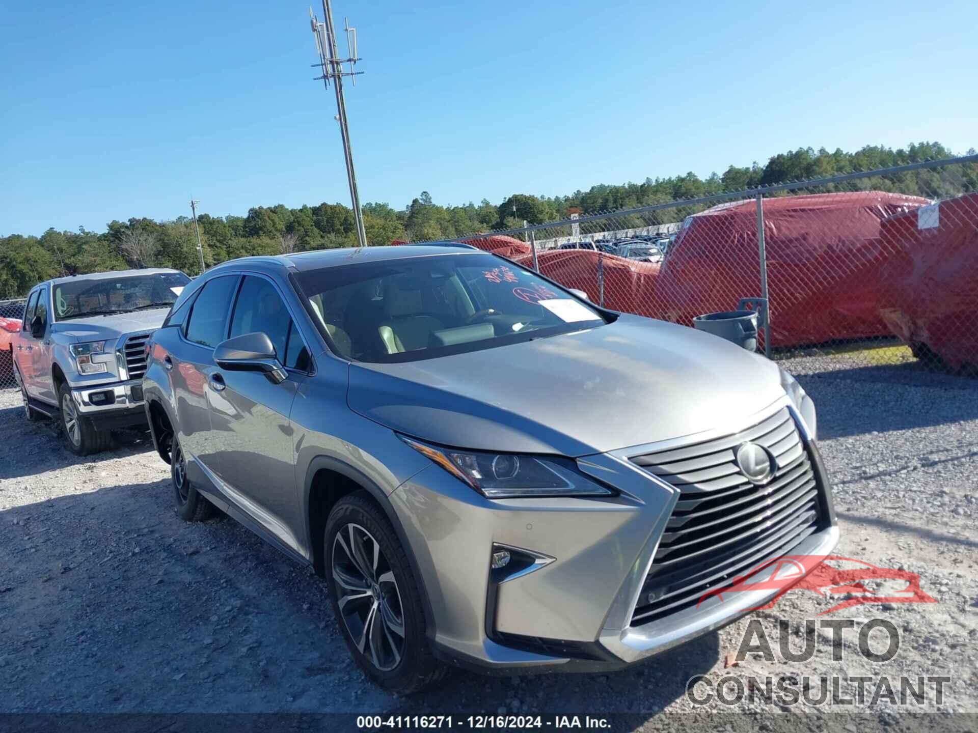 LEXUS RX 350 2019 - 2T2ZZMCA2KC117463