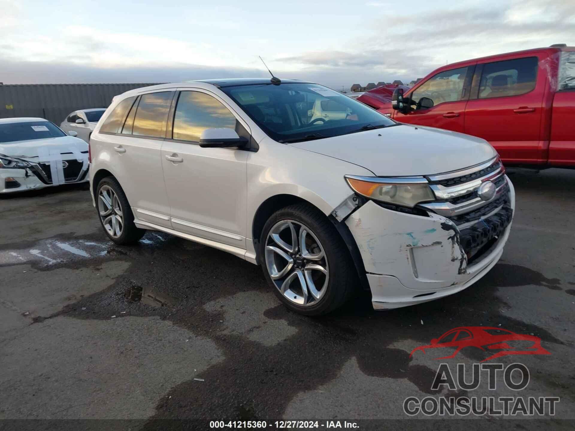 FORD EDGE 2012 - 2FMDK3AK1CBA41412