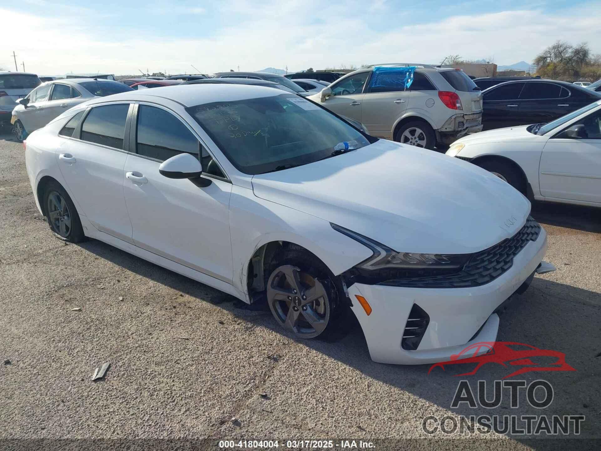 KIA K5 2022 - 5XXG14J25NG131482