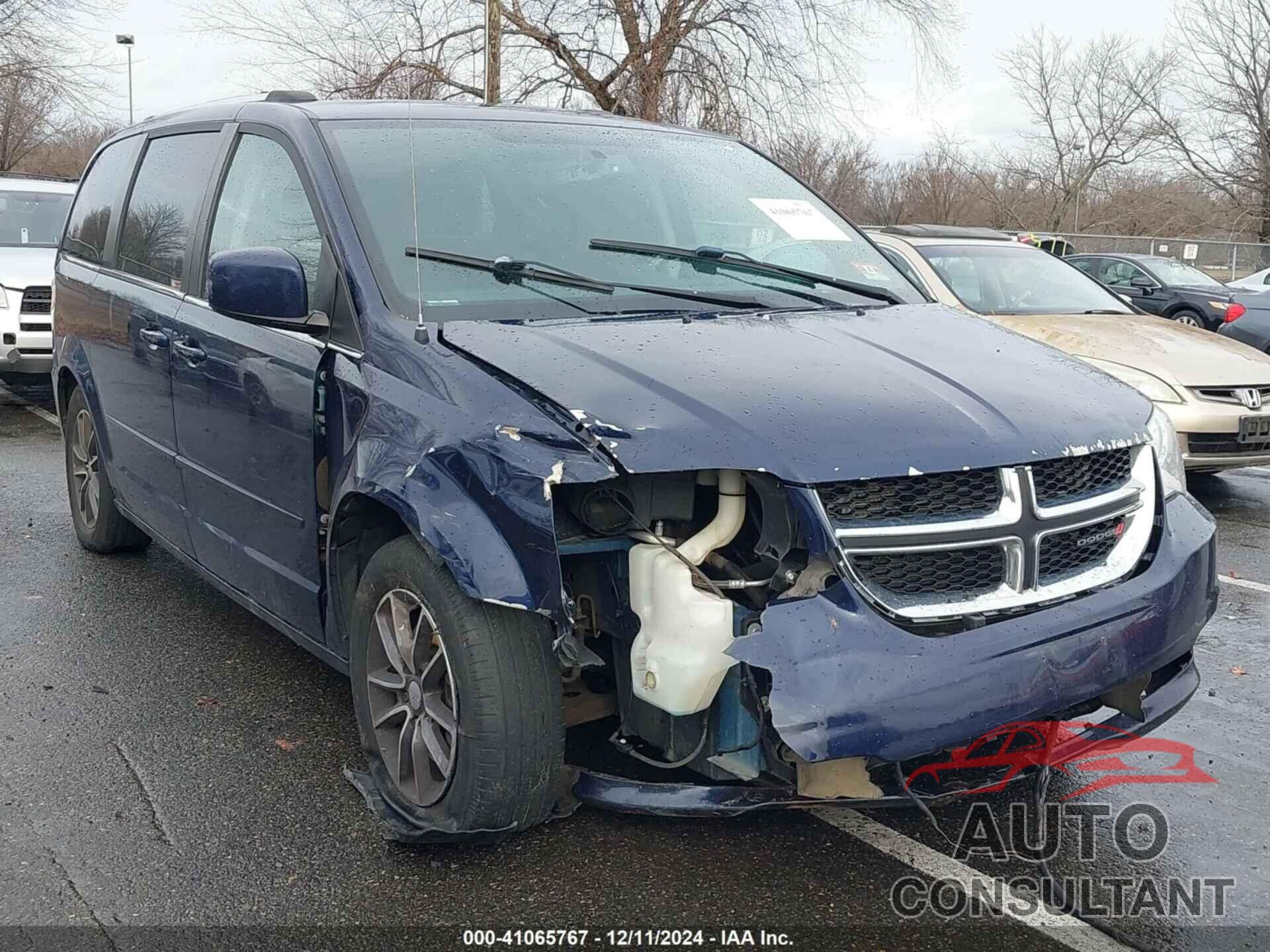 DODGE GRAND CARAVAN 2017 - 2C4RDGCG0HR818326