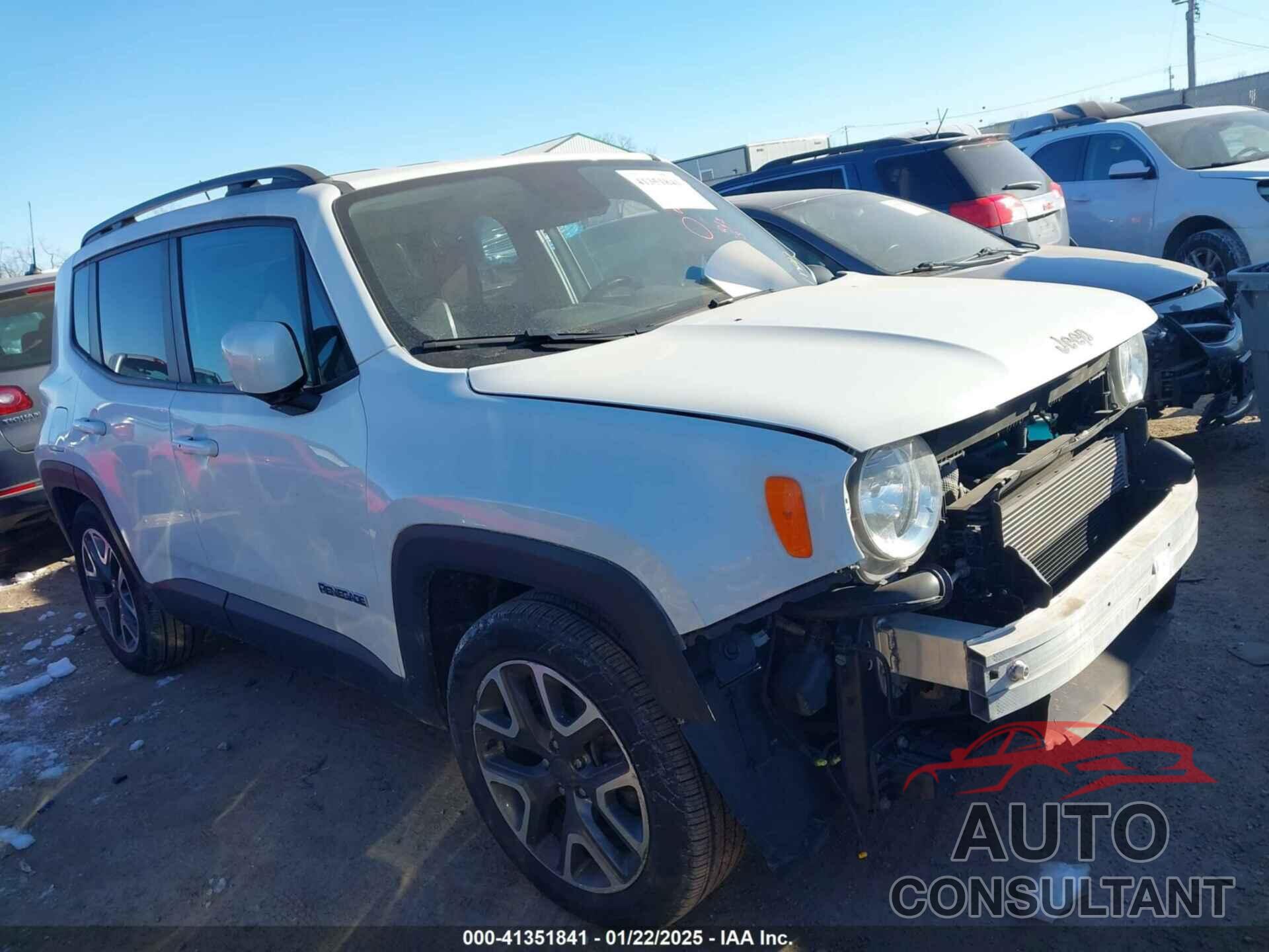 JEEP RENEGADE 2017 - ZACCJABB3HPF64584