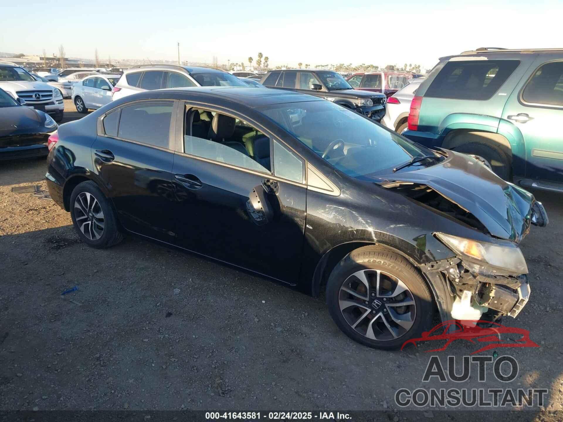 HONDA CIVIC 2013 - 2HGFB2F91DH514741