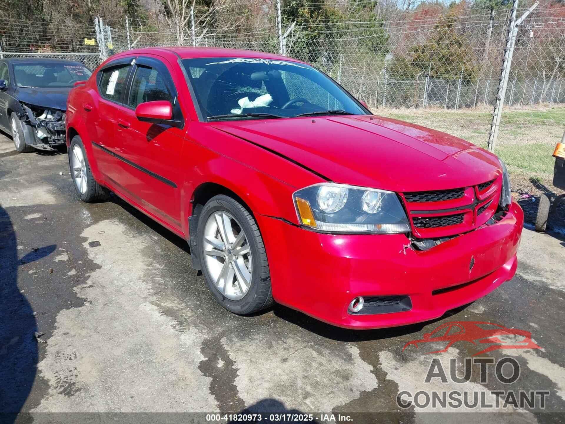 DODGE AVENGER 2014 - 1C3CDZCB2EN138477