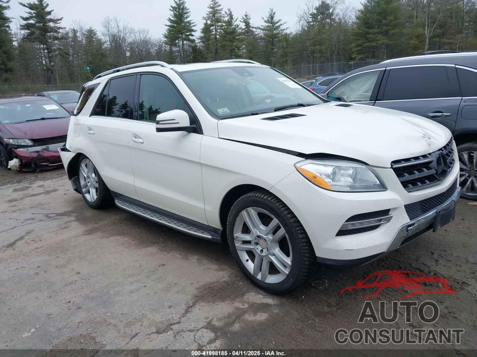 MERCEDES-BENZ ML 350 2013 - 4JGDA5HB1DA101853