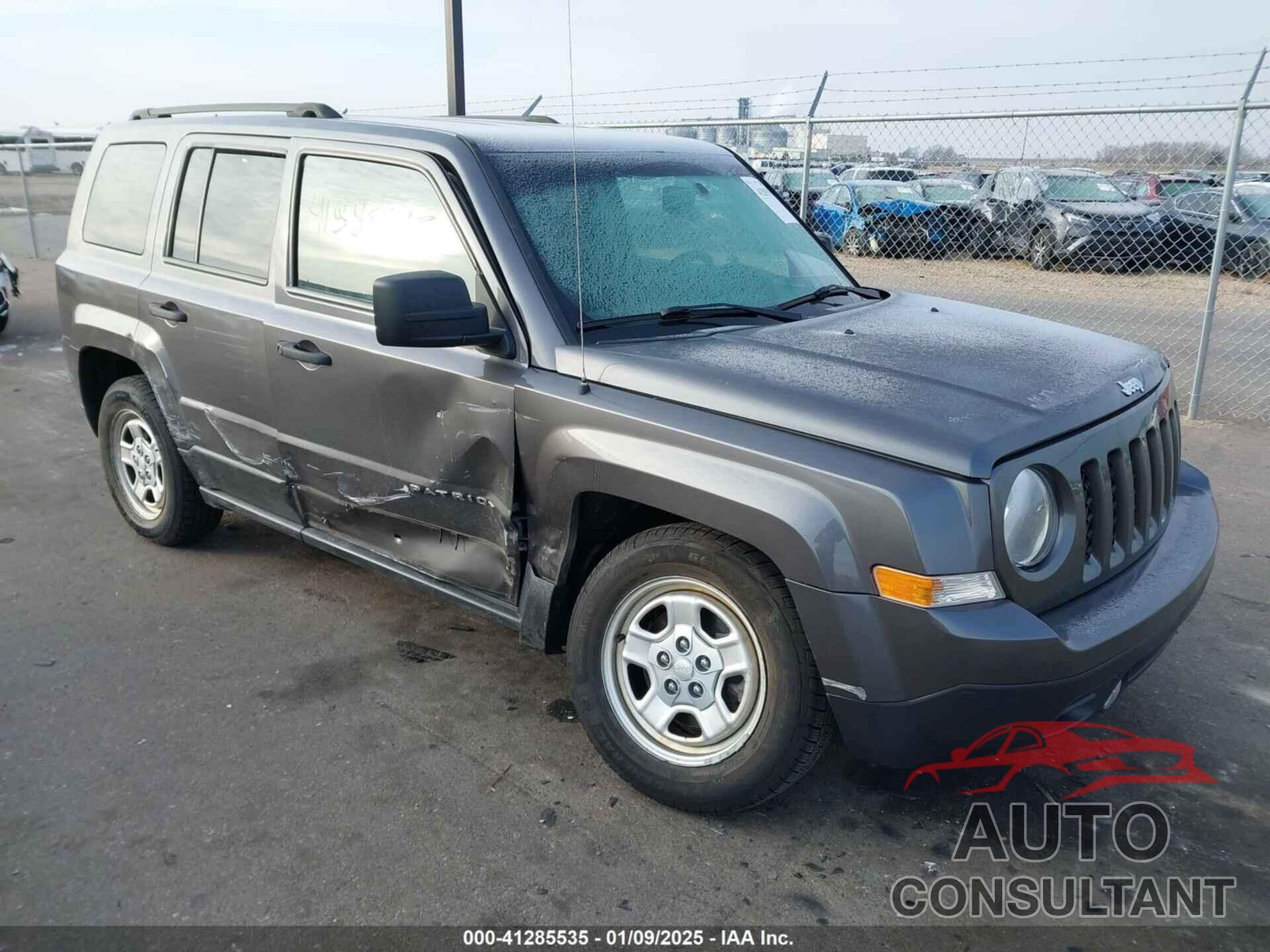 JEEP PATRIOT 2017 - 1C4NJPBA3HD166261