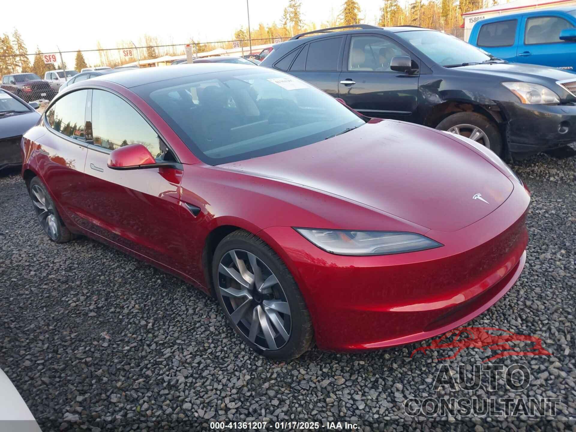 TESLA MODEL 3 2024 - 5YJ3E1EB2RF816141