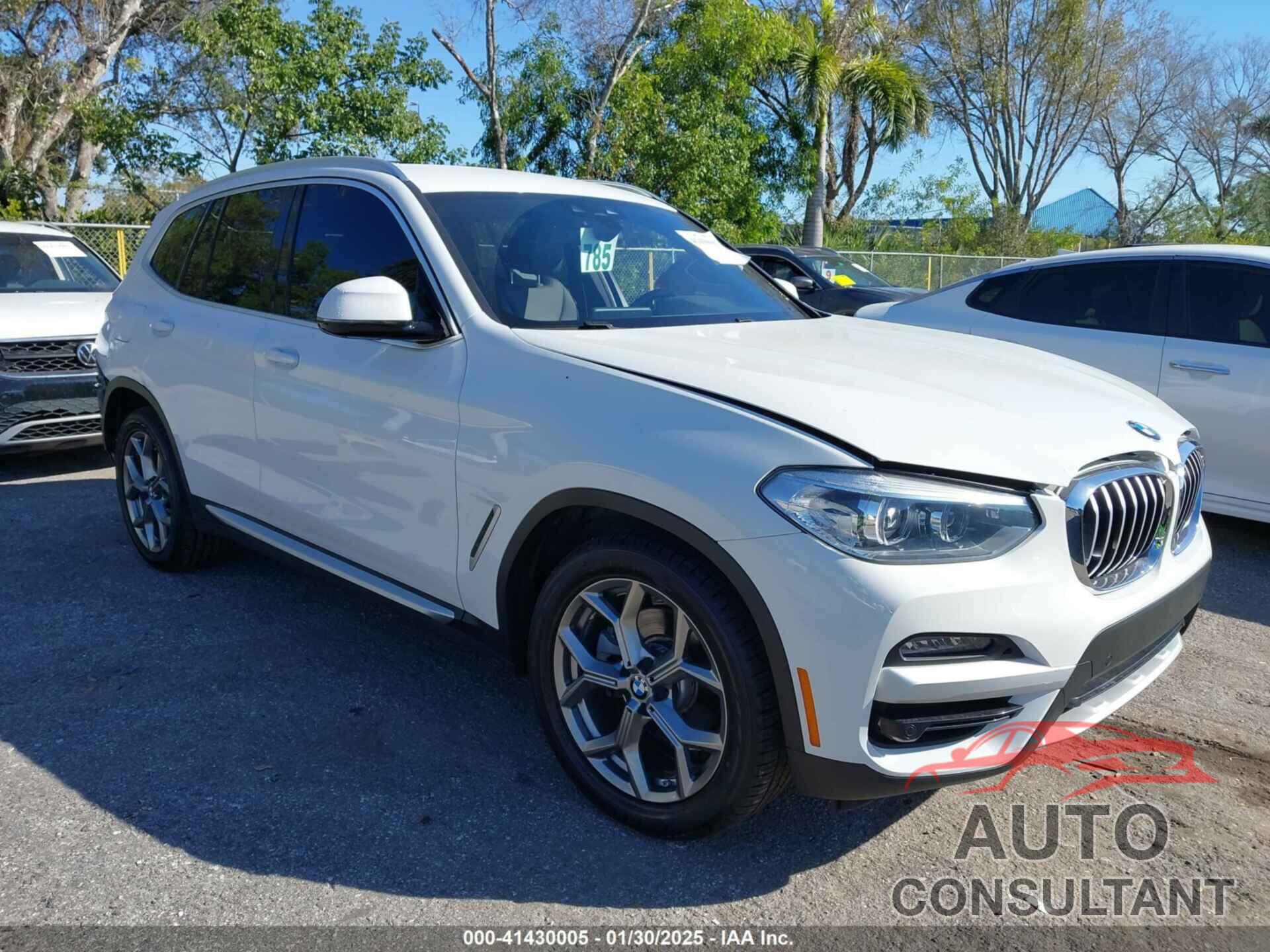 BMW X3 2020 - 5UXTY3C03LLU70477