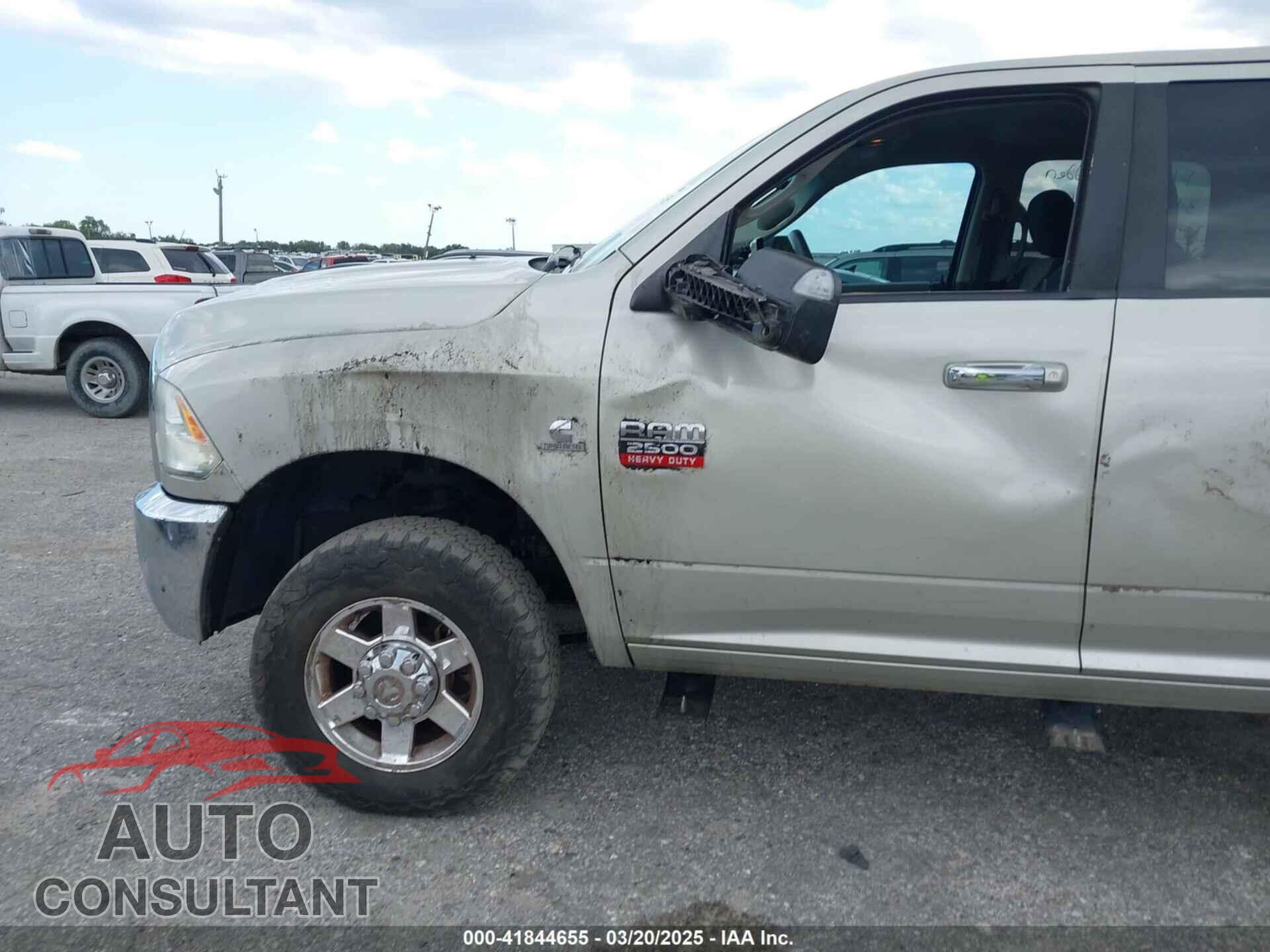 DODGE RAM 2500 2010 - 3D7UT2CL2AG117883