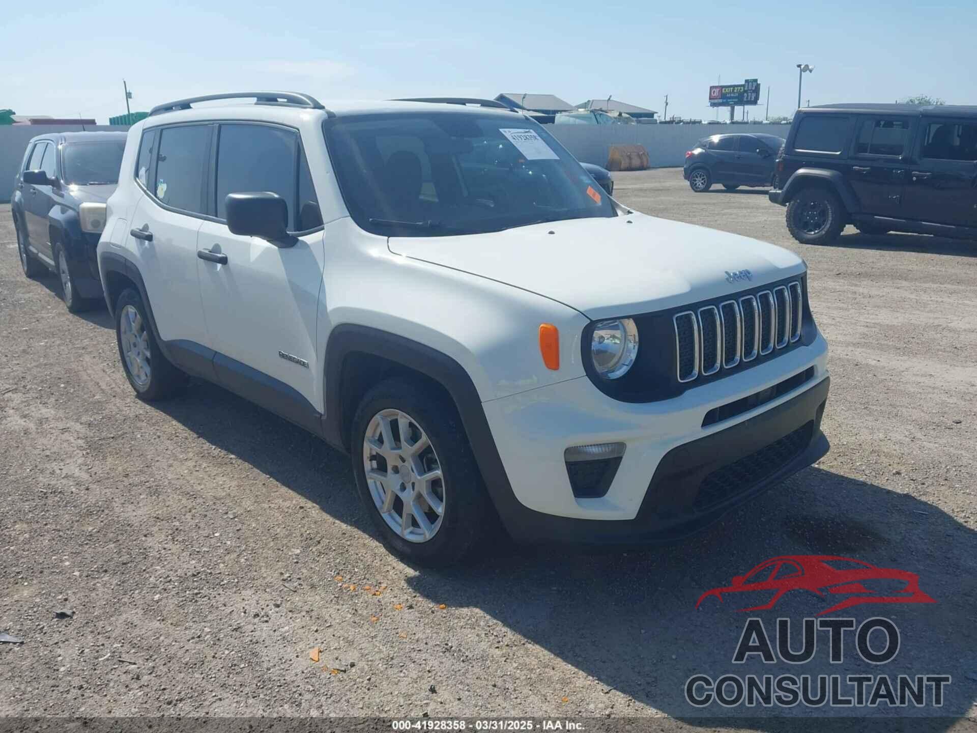 JEEP RENEGADE 2020 - ZACNJAAB1LPL72466