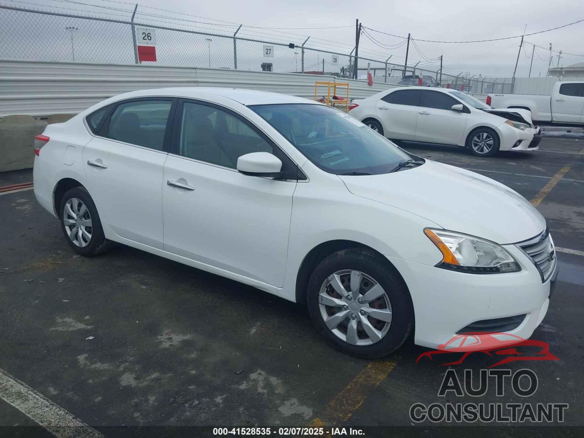 NISSAN SENTRA 2015 - 3N1AB7AP3FY251129