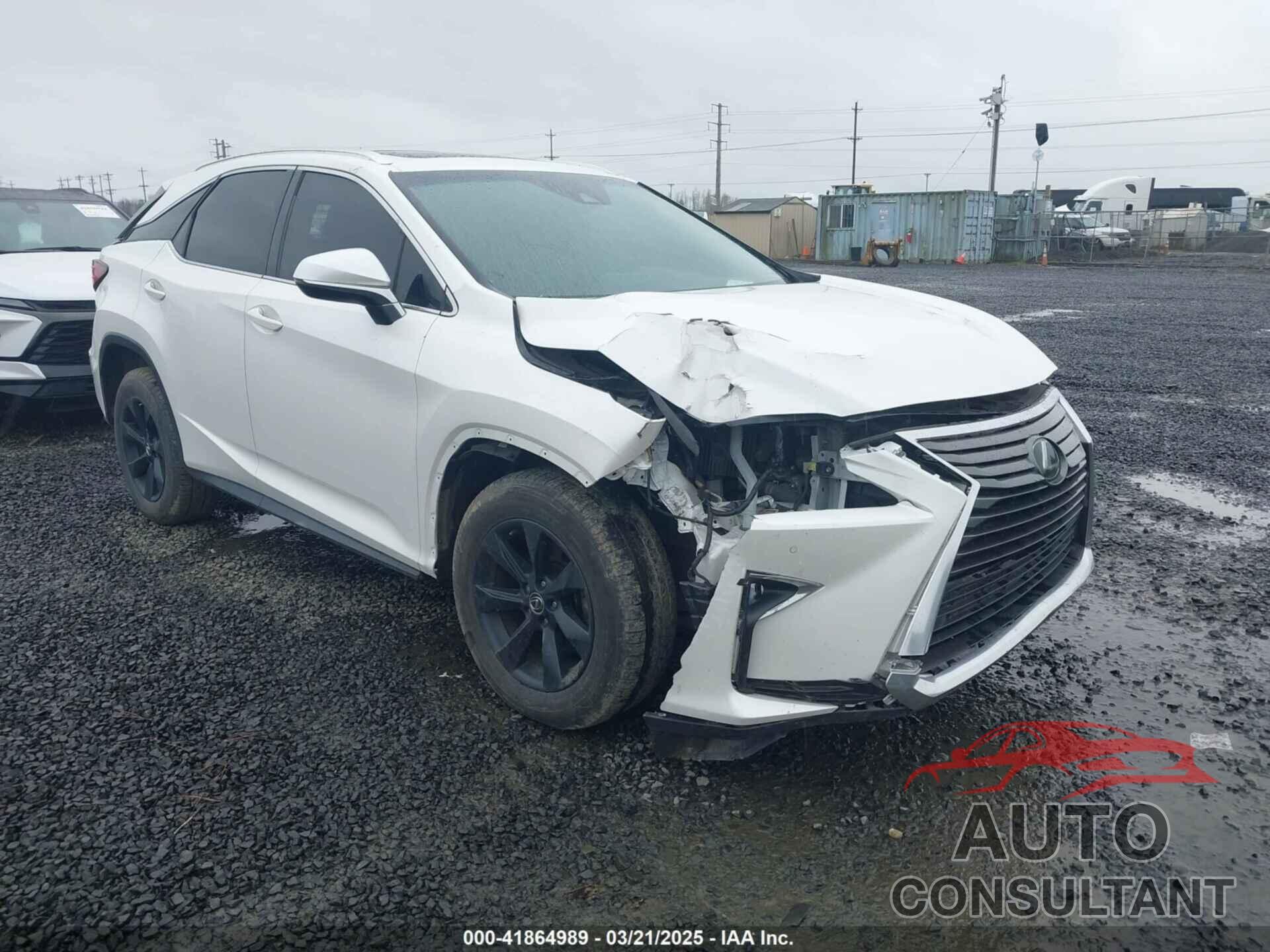 LEXUS RX 350 2019 - 2T2BZMCA6KC203781
