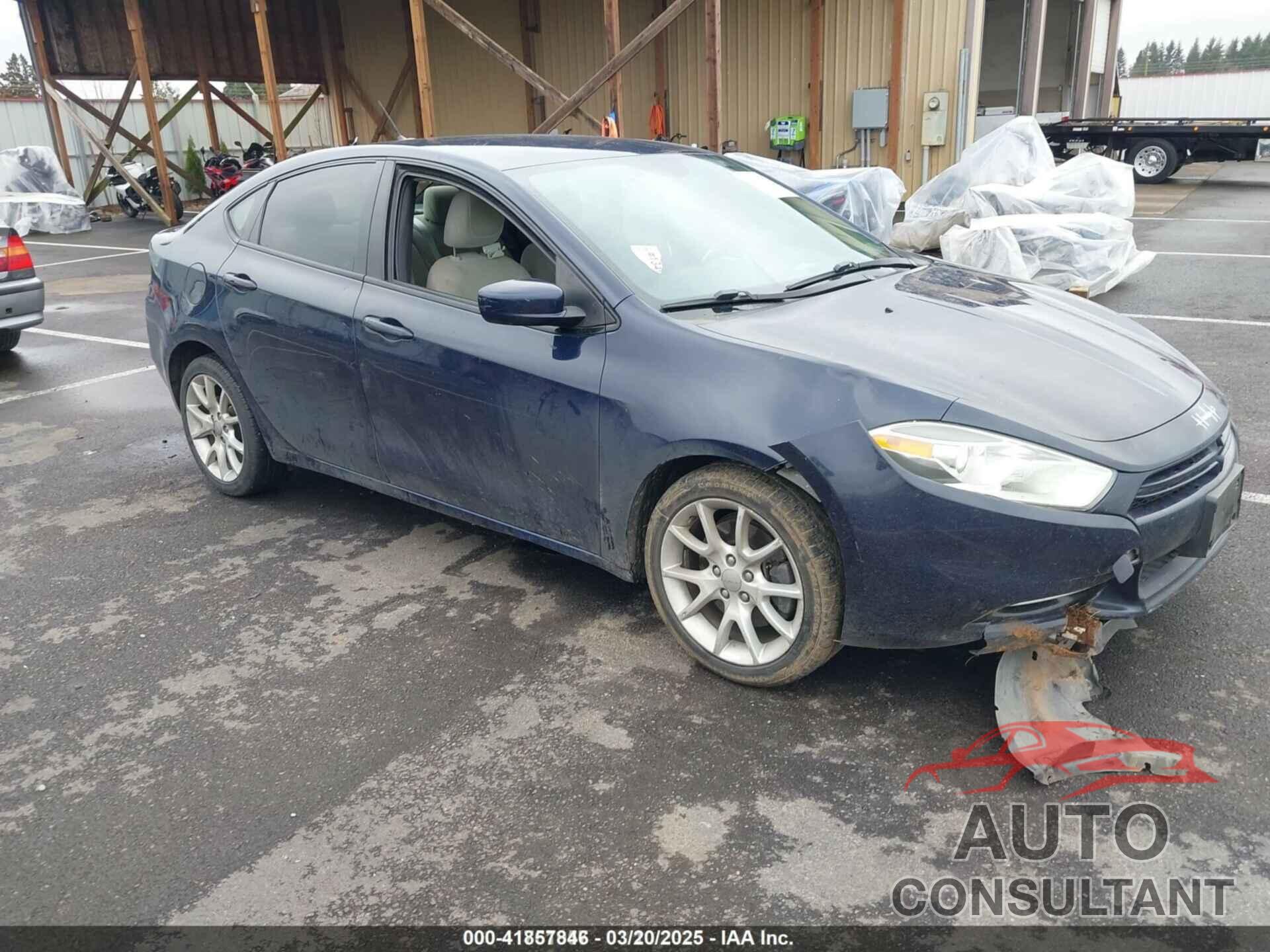 DODGE DART 2013 - 1C3CDFBH4DD142555