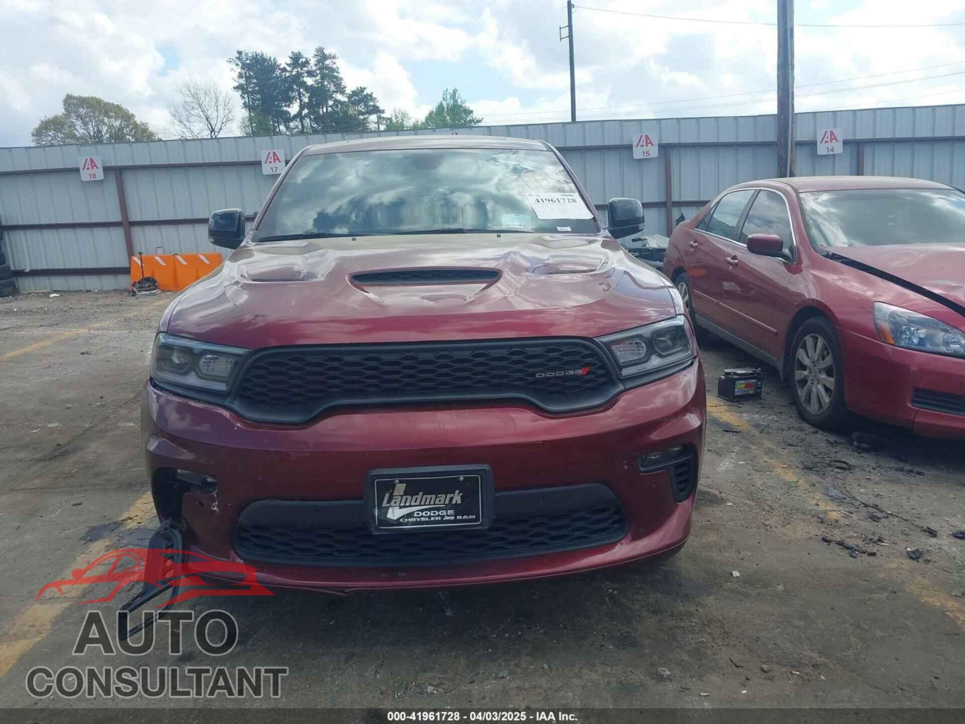 DODGE DURANGO 2021 - 1C4SDHCT0MC636634