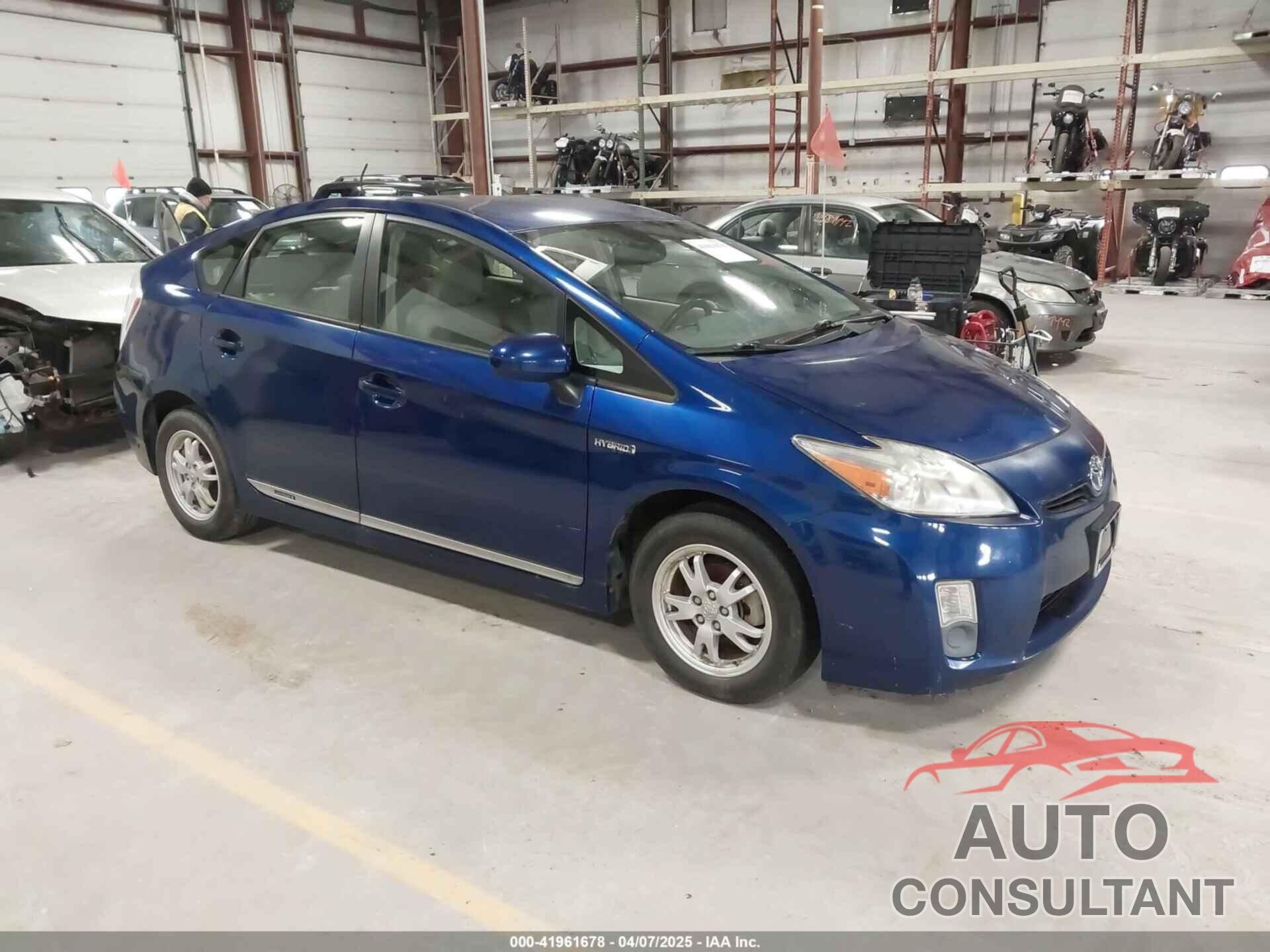 TOYOTA PRIUS 2011 - JTDKN3DU6B0271026