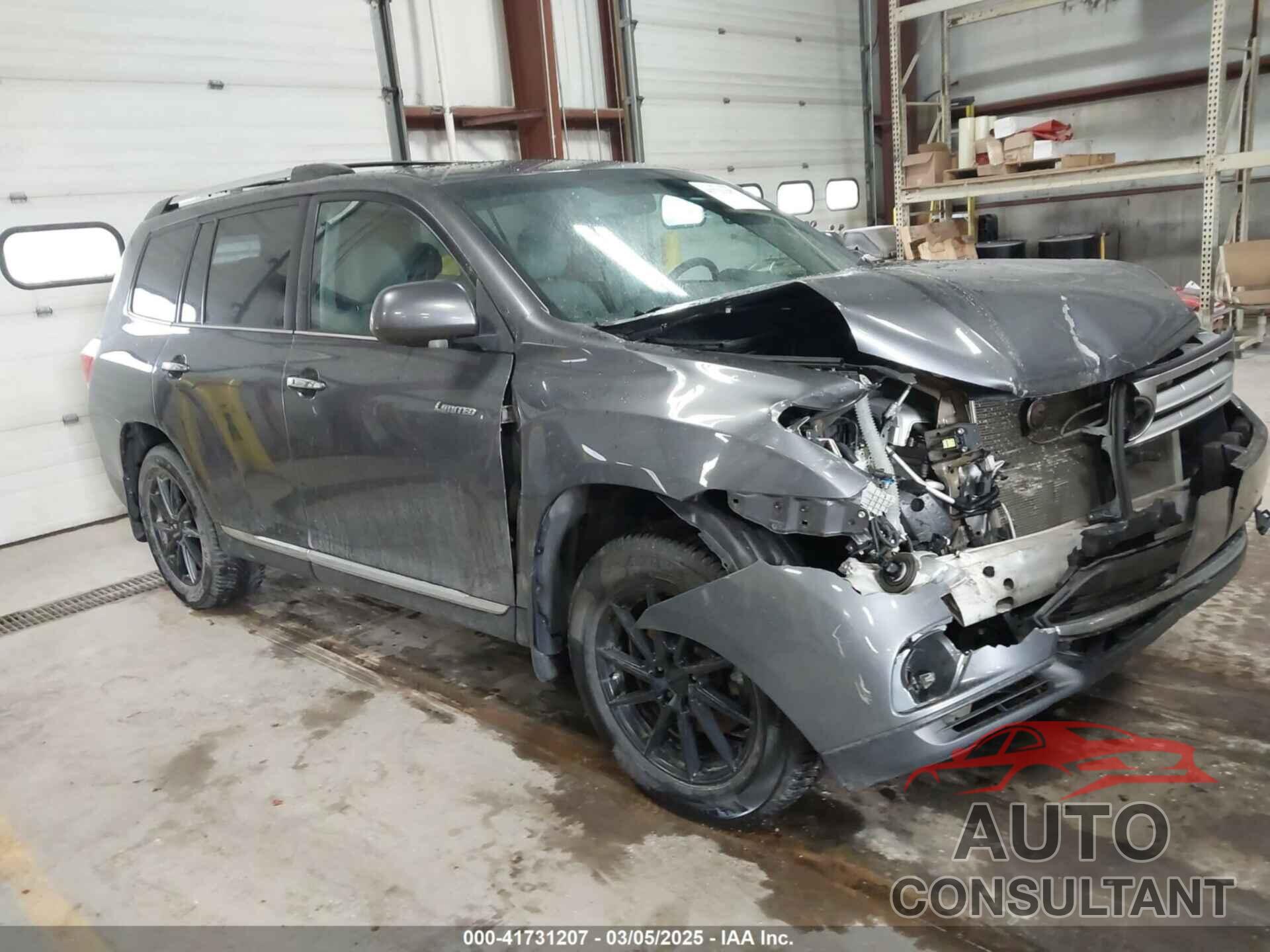 TOYOTA HIGHLANDER 2013 - 5TDDK3EH3DS239217