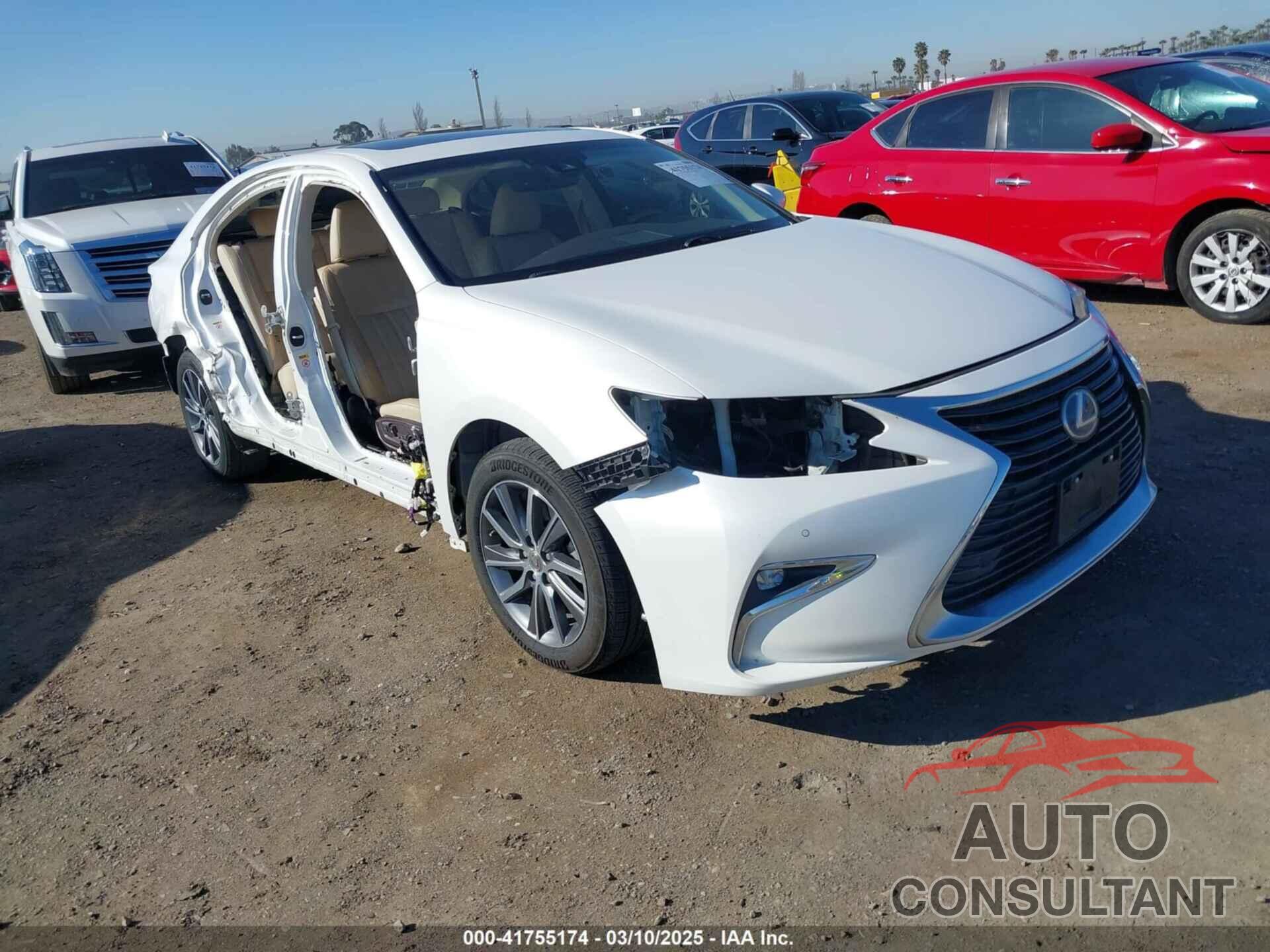 LEXUS ES 300H 2018 - JTHBW1GG1J2168184