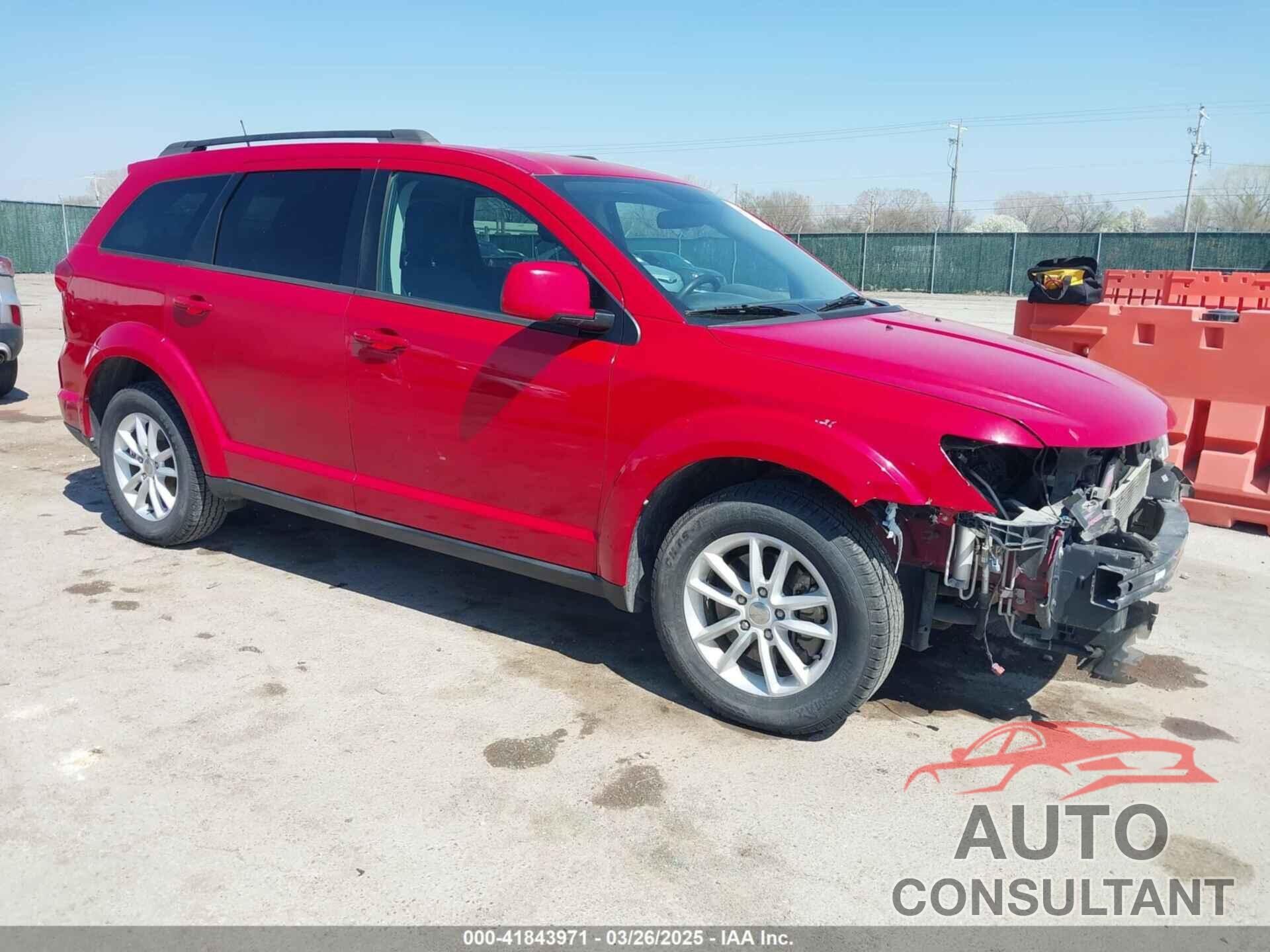 DODGE JOURNEY 2013 - 3C4PDCBG5DT555355
