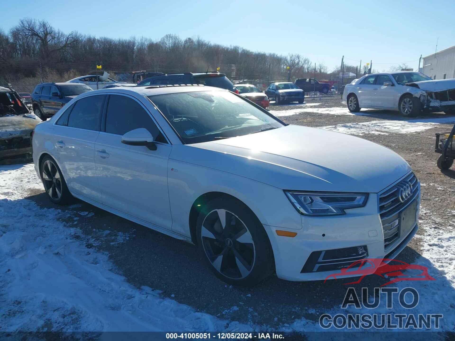 AUDI A4 2017 - WAUENAF42HN001251