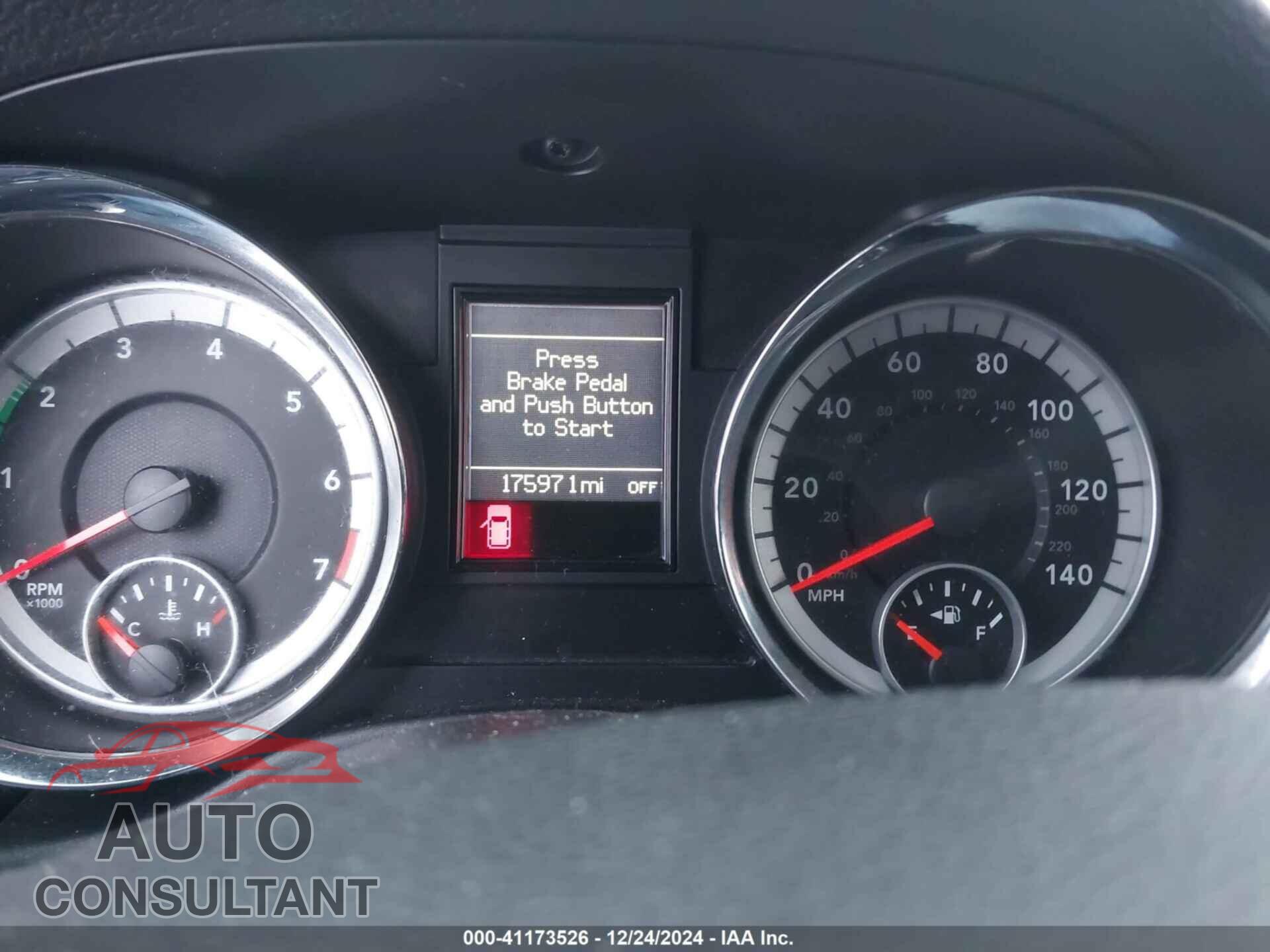 DODGE DURANGO 2013 - 1C4RDJDG9DC689971