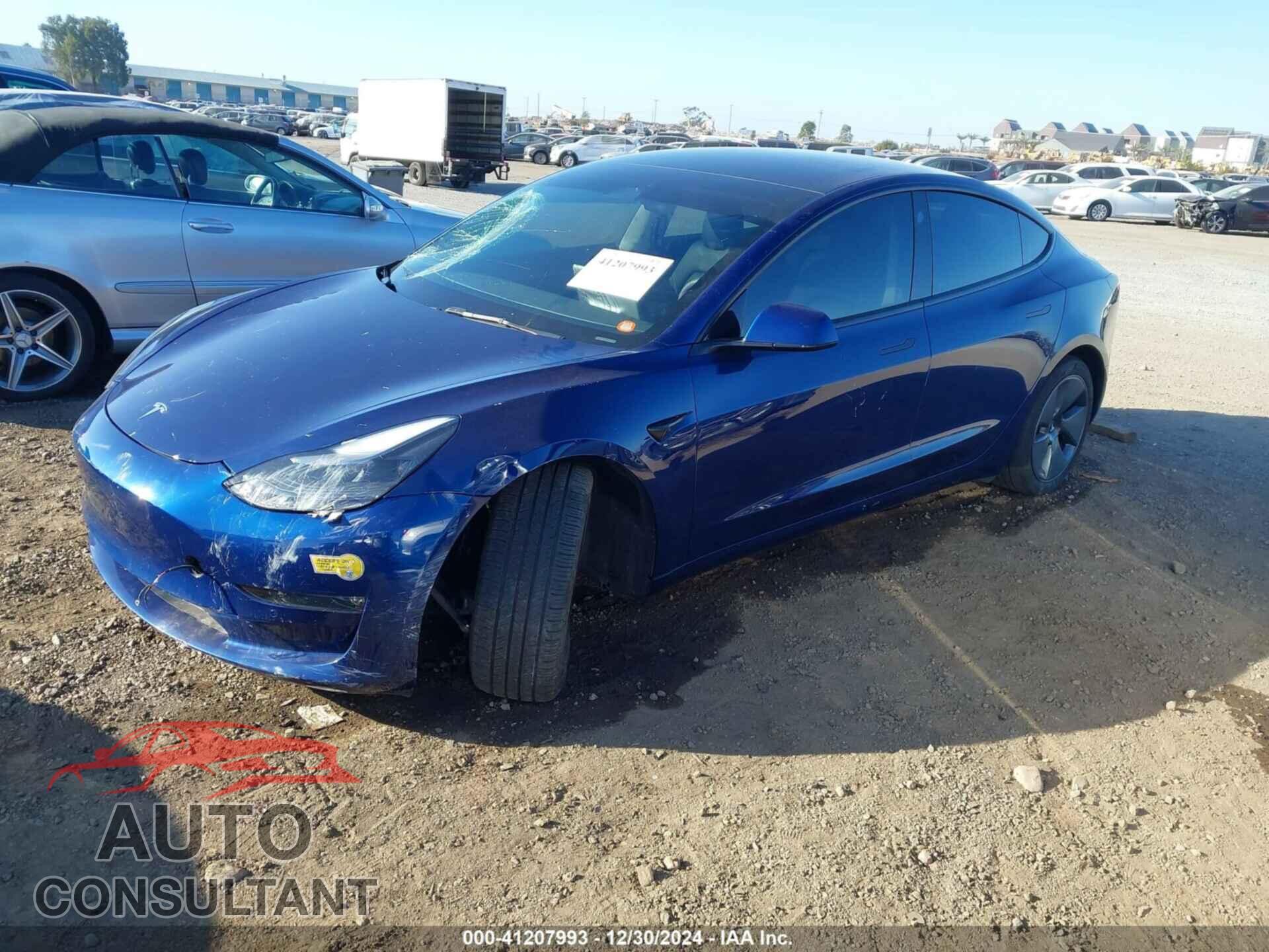TESLA MODEL 3 2022 - 5YJ3E1EB0NF240348