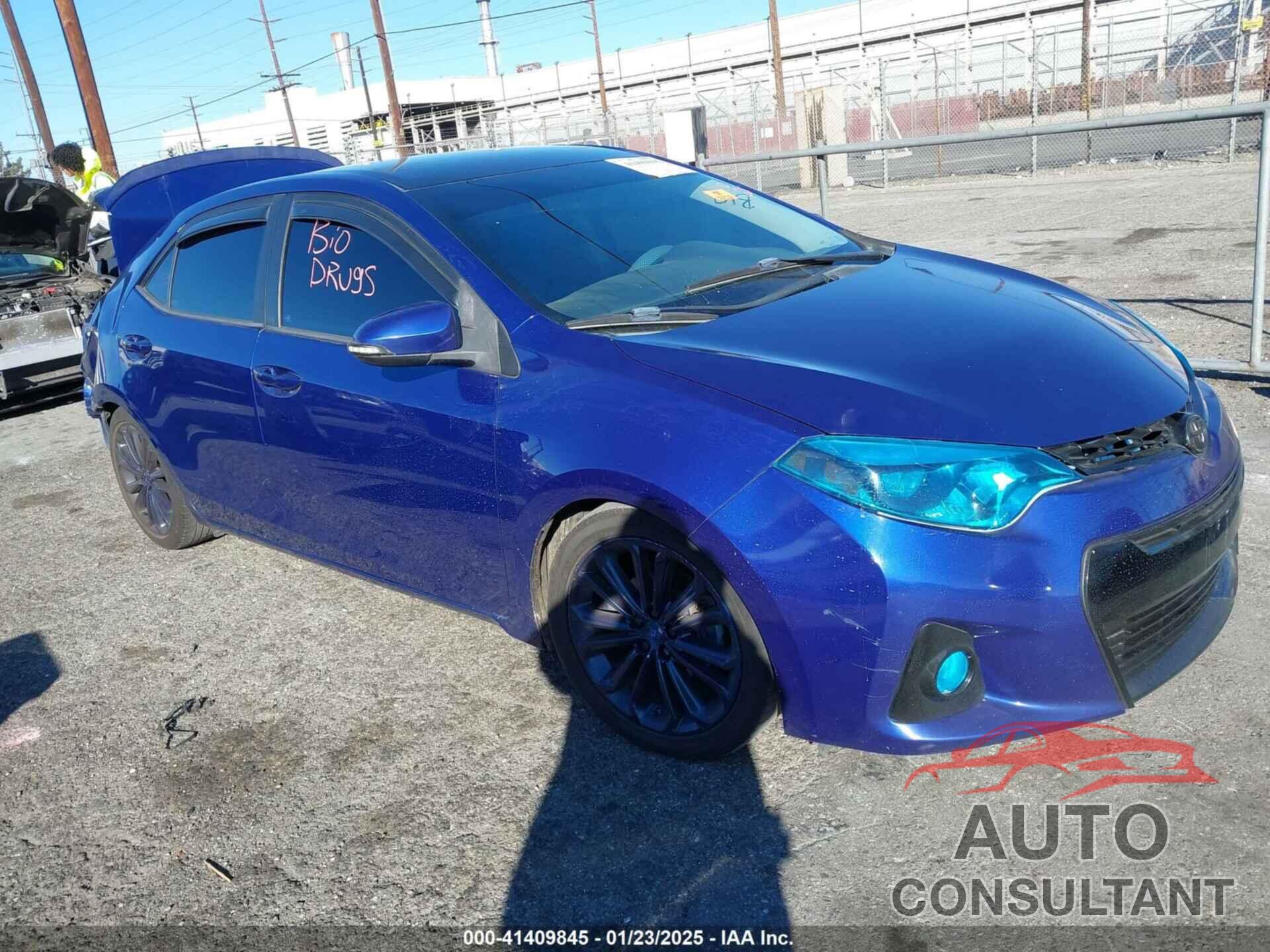 TOYOTA COROLLA 2015 - 5YFBURHE3FP294610